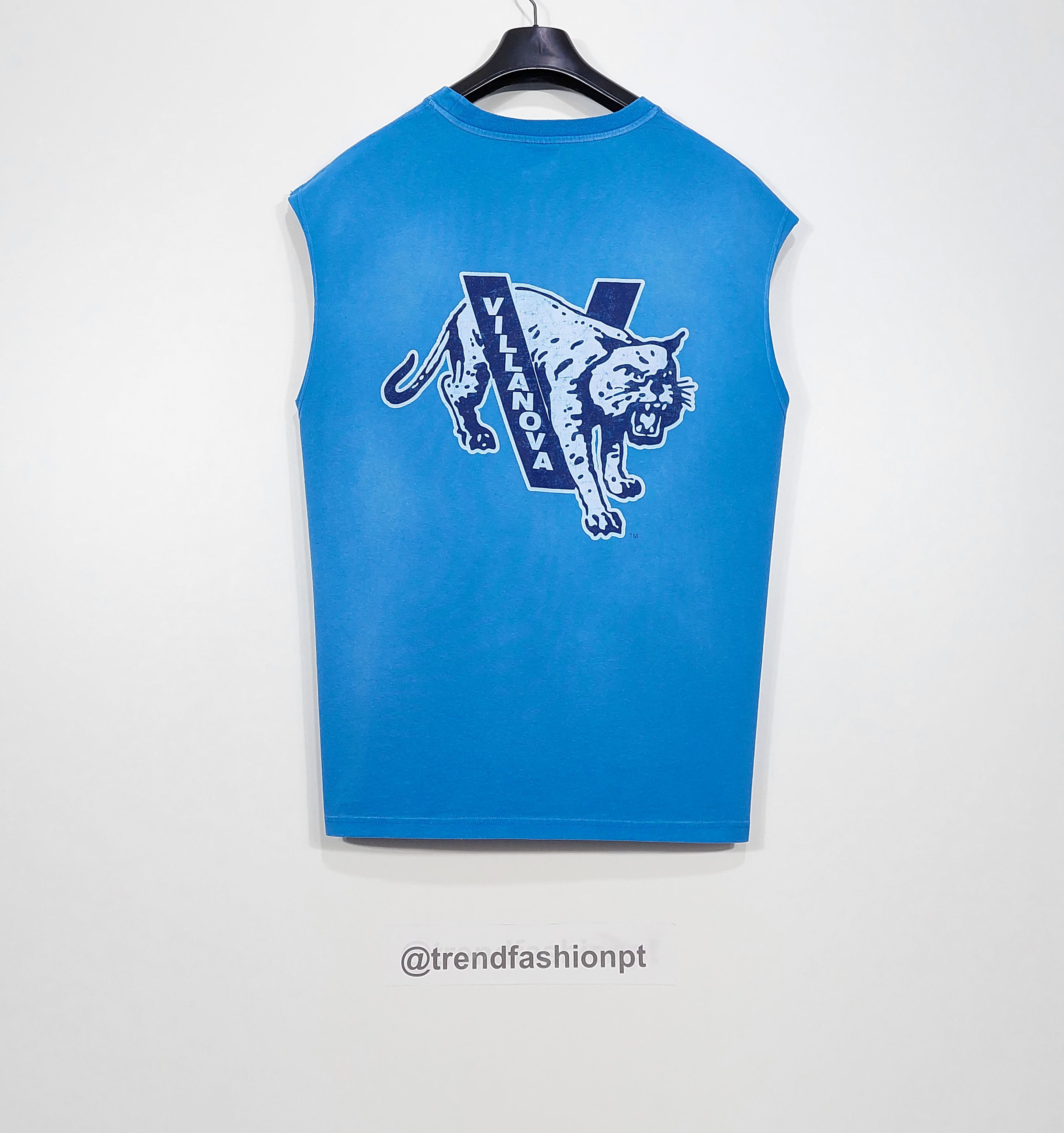 Eric Emanuel EE Villanova cut off tshirt - washed blue L Size US L / EU 52-54 / 3 - 8 Thumbnail