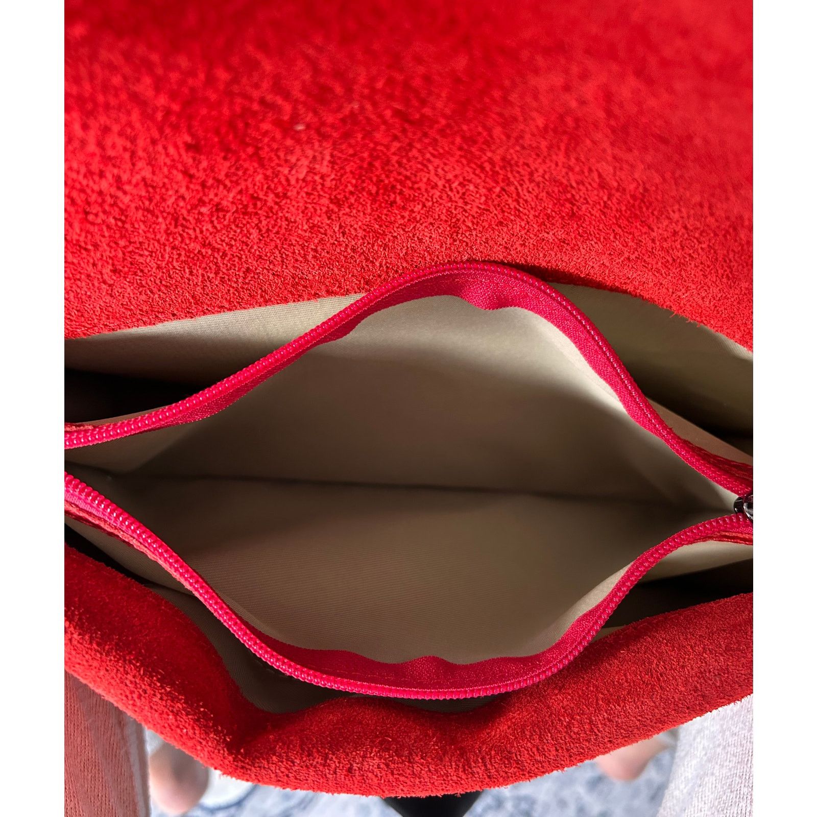 Designer Crossbody Red Women embossed Snake Leather Clutch Bag Size ONE SIZE - 14 Thumbnail