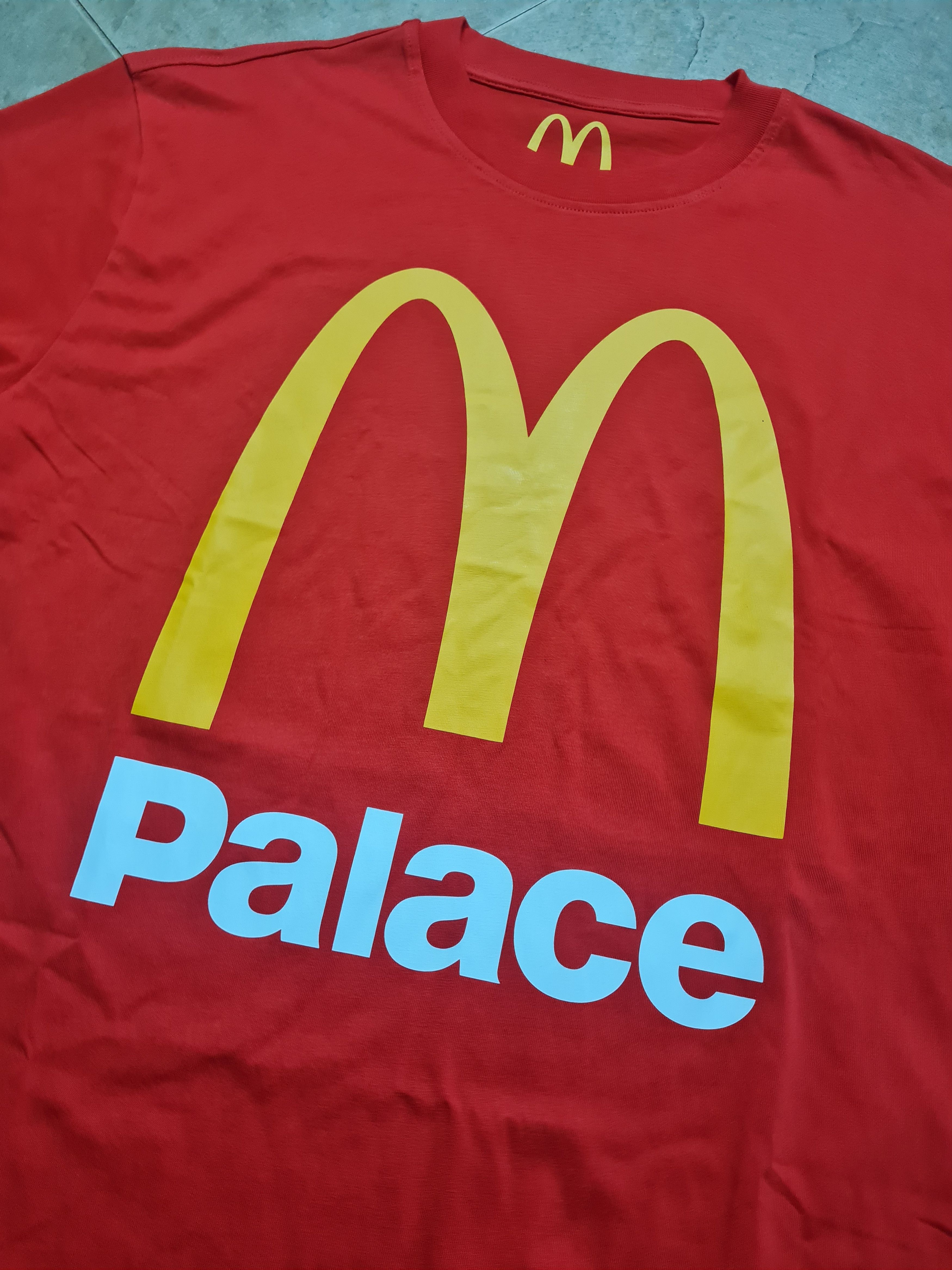 Palace Vintage Rare T-shirt PALACE McDonald's red size XL Size US XL / EU 56 / 4 - 8 Thumbnail