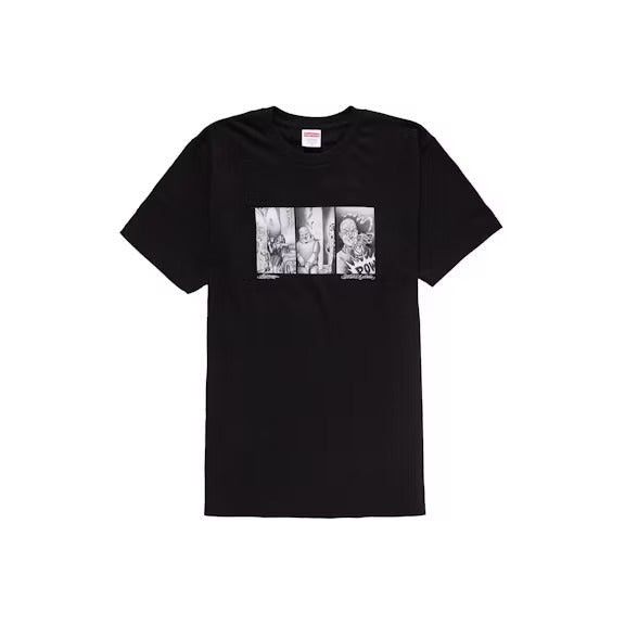 Supreme Mister Cartoon Pow Tee Black Size US L / EU 52-54 / 3 - 1 Preview