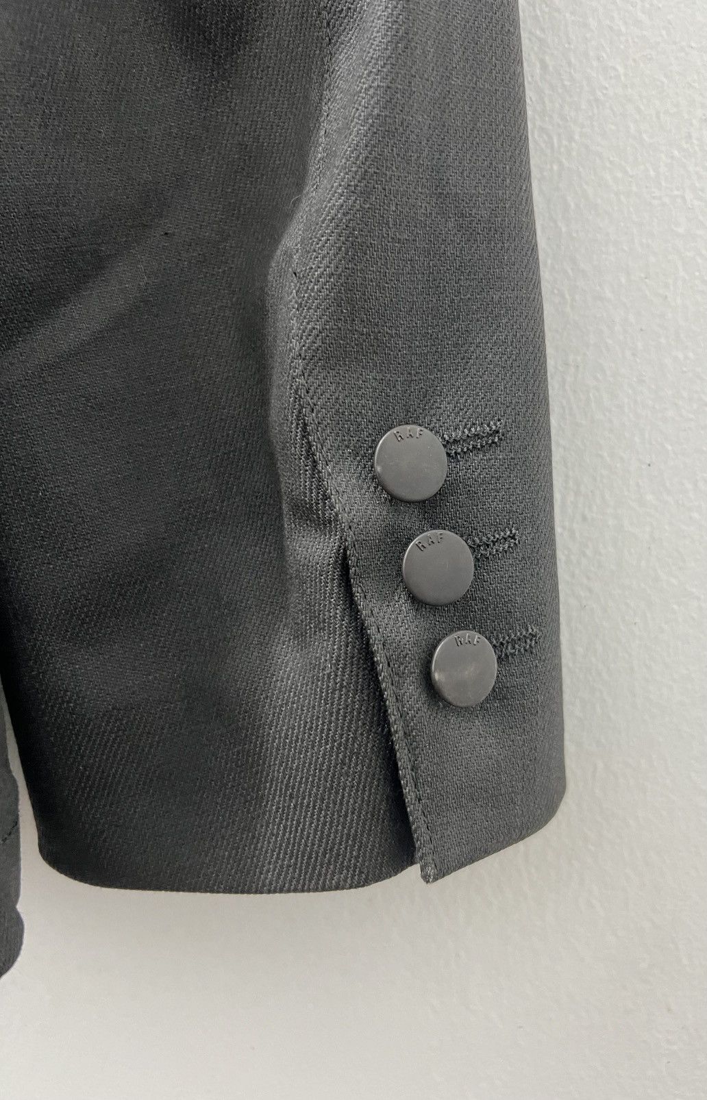 Raf Simons RAF by RAF Simons - Wax Coated Coat Jacket Size 46R - 9 Thumbnail