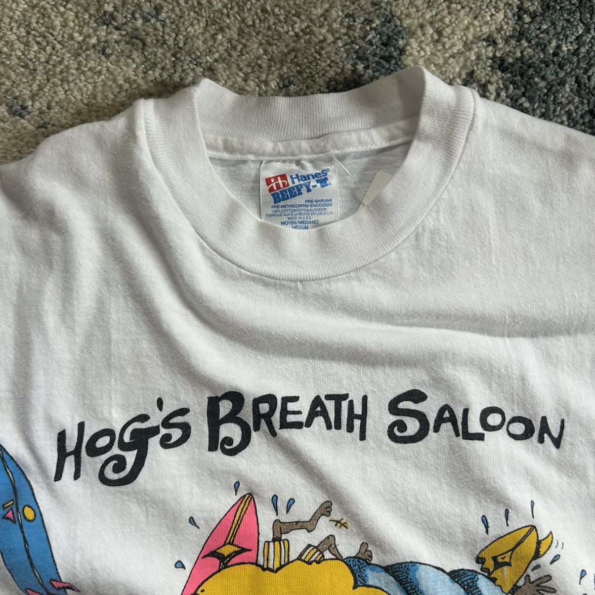 Vintage HOG’S BREATH SALOON KEY WEST FLORiDA USA JOHN LAMB CARTOON Size US M / EU 48-50 / 2 - 8 Thumbnail