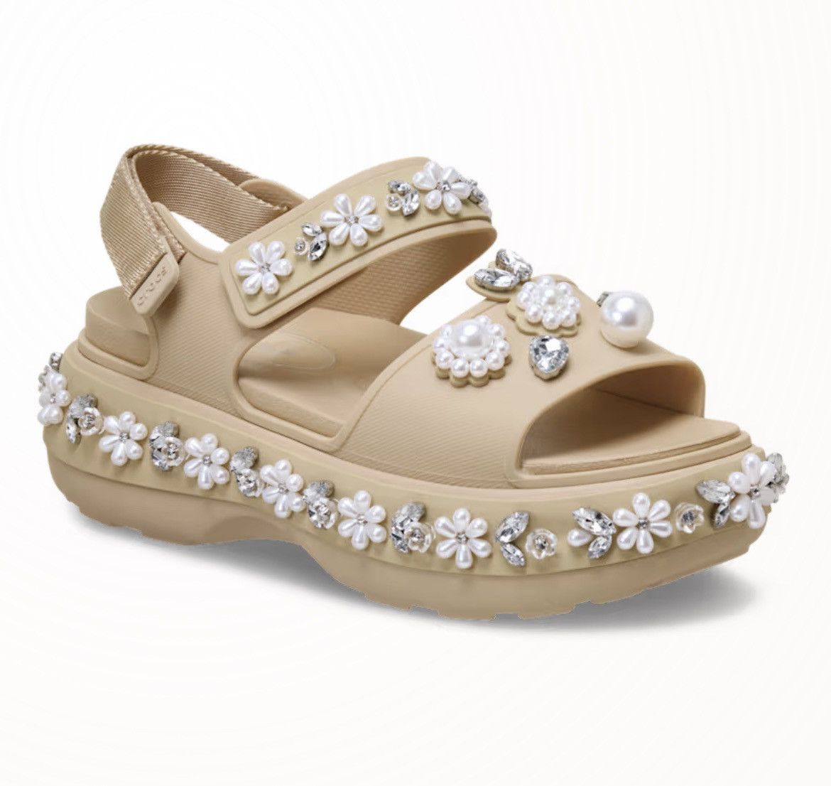 Crocs × Simone Rocha Simone Rocha x Crocs Soho Sandal Chai size US 9 Size US 9 / IT 39 - 6 Thumbnail