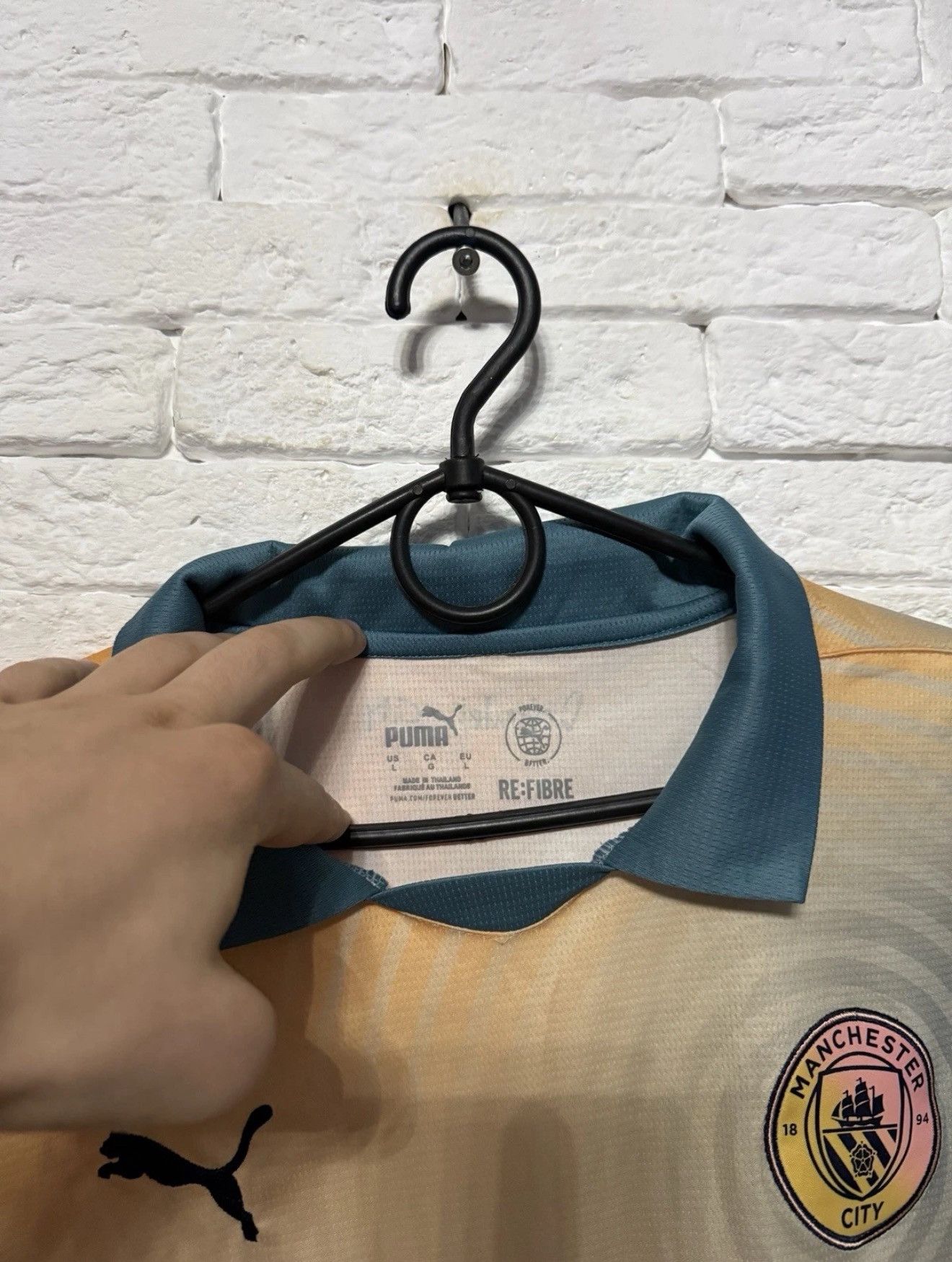Puma Puma Manchester City 24/25 Jersey Awat Fotball Shirt Sz L Size US L / EU 52-54 / 3 - 5 Thumbnail