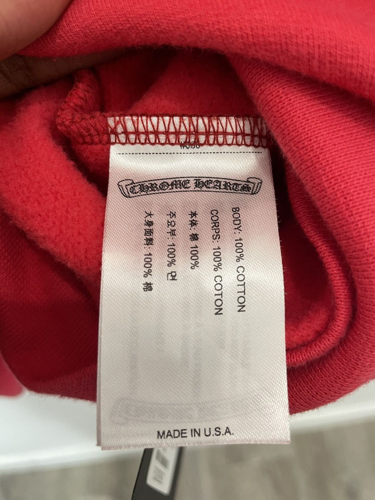 Chrome Hearts Chrome Heart scroll Logo Hoodie Size US XL / EU 56 / 4 - 9 Thumbnail