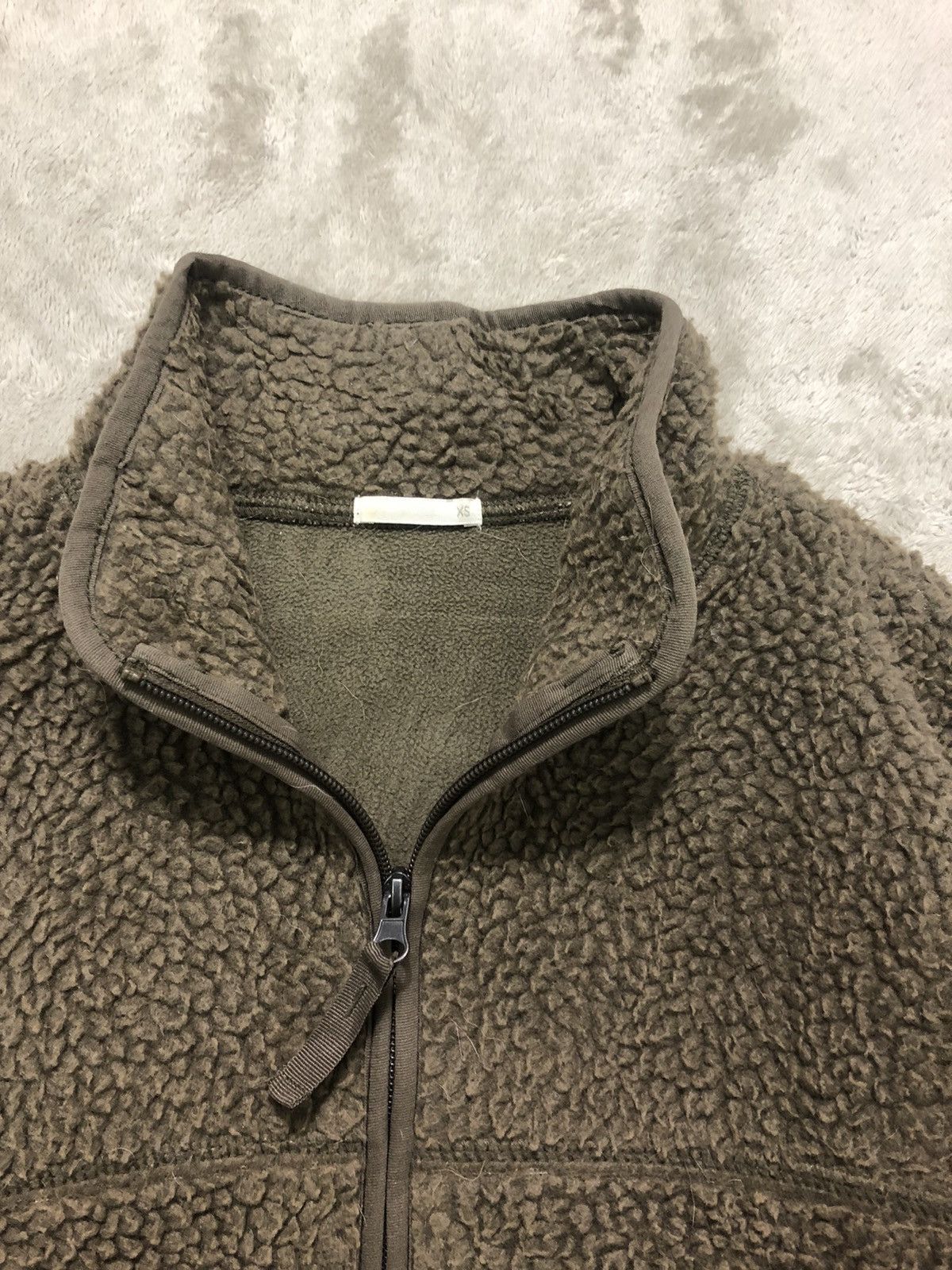 Japanese Brand × Vintage Vintage Gu Olive Green Patagonia Style Fleece Jacket Size US M / EU 48-50 / 2 - 8 Thumbnail