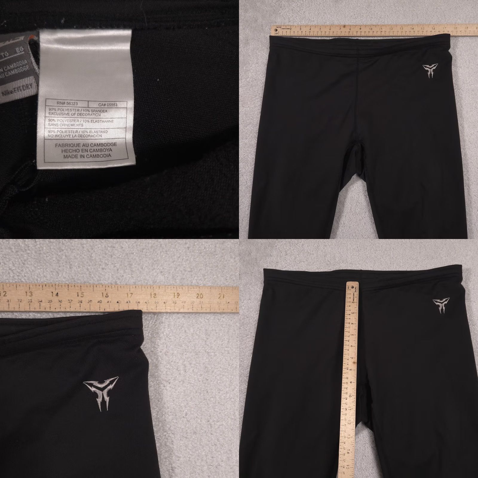 Nike Nike FIT Dry Kobe Compression Pants Mens XL Black Base Layer Leggings Athletic Size US 36 / EU 52 - 8 Thumbnail
