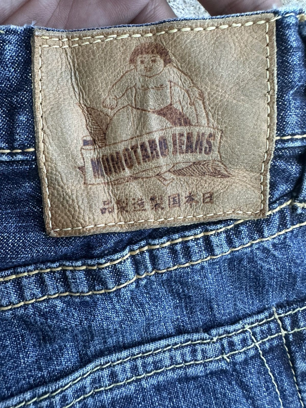 Momotaro Jeans Momotaro Selvedge Distressed Jeans Denim W29 Size US 29 - 15 Thumbnail