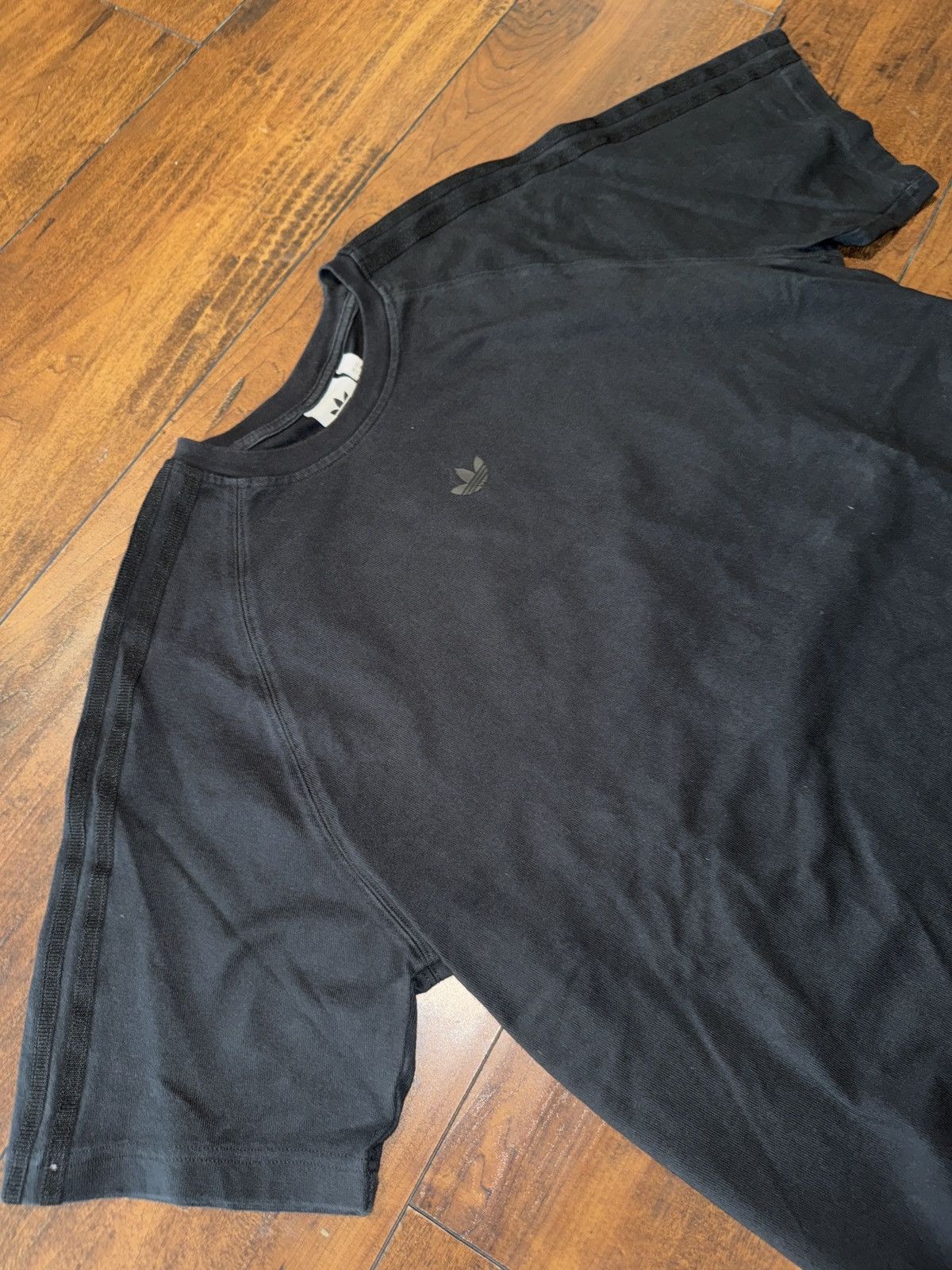 Adidas Adidas striped trifoil tee Size US XL / EU 56 / 4 - 2 Thumbnail