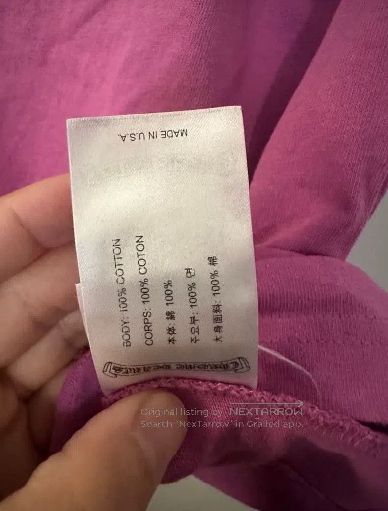 Chrome Hearts Chrome Hearts Size XL Purple printed short sleeves Size US XL / EU 56 / 4 - 5 Thumbnail