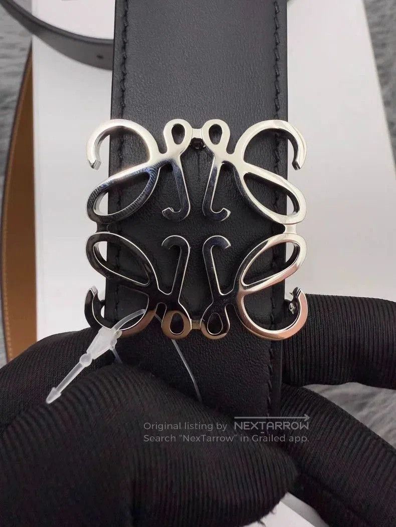 Loewe LOEWE Anagram Reversible Leather Belt . Size ONE SIZE - 3 Thumbnail