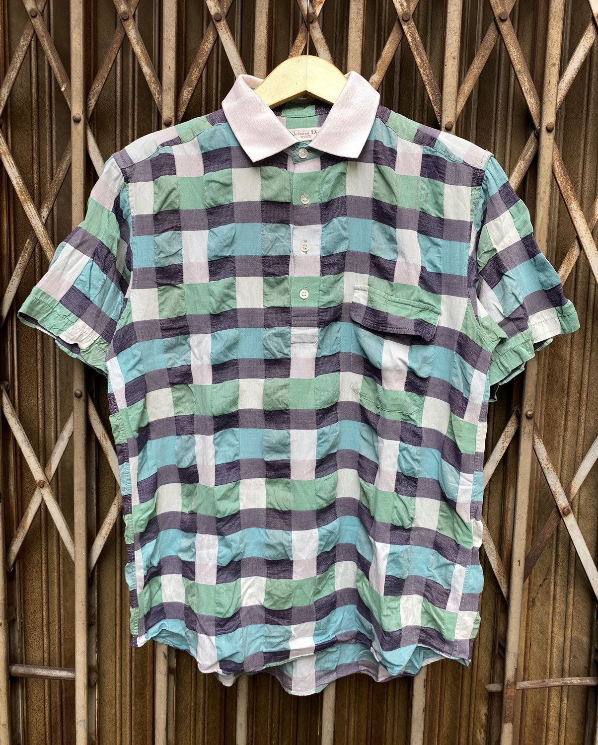 Christian Dior Monsieur Vintage Christian Dior Sports Polo Shirt Size US L / EU 52-54 / 3 - 1 Thumbnail