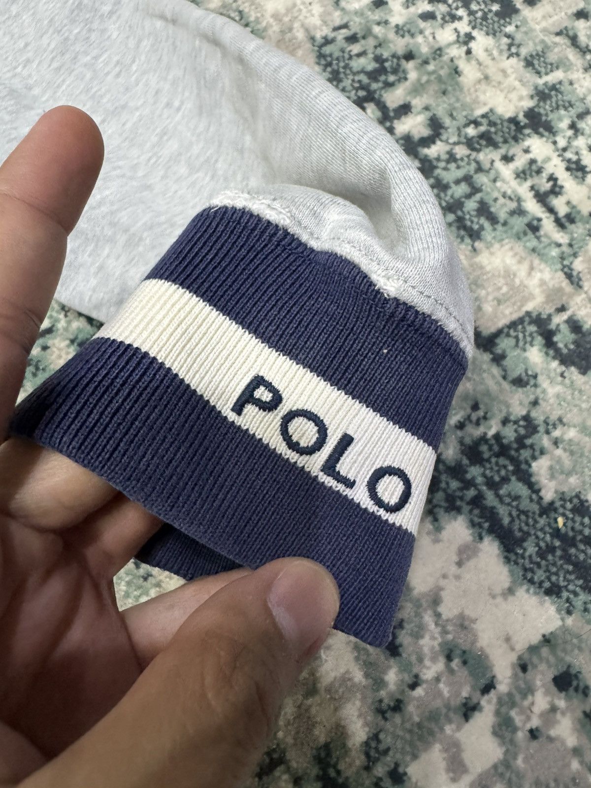 Polo Ralph Lauren VTG 1992 POLO P WINGS HOODIE JAPAN ORIGIN Size US L / EU 52-54 / 3 - 3 Thumbnail