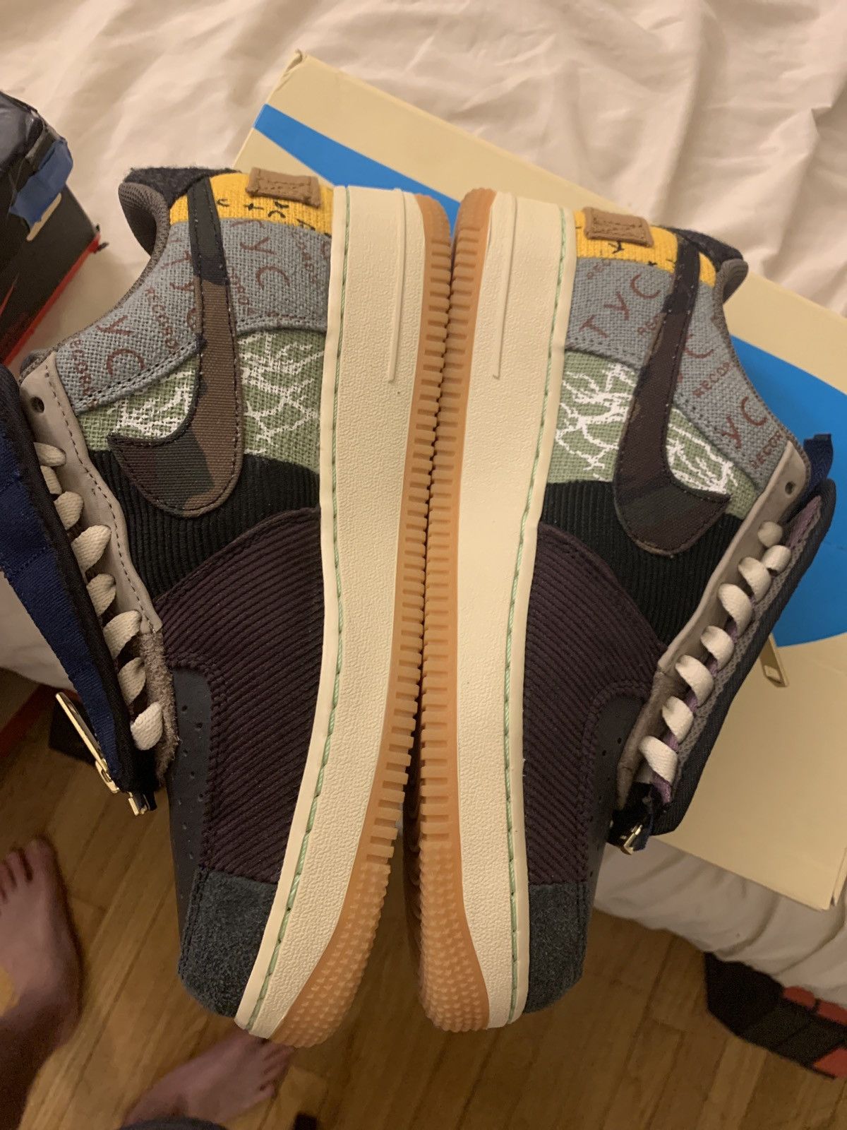 Nike × Travis Scott Air Force 1 low/cactus jack Size US 8 / EU 41 - 6 Thumbnail