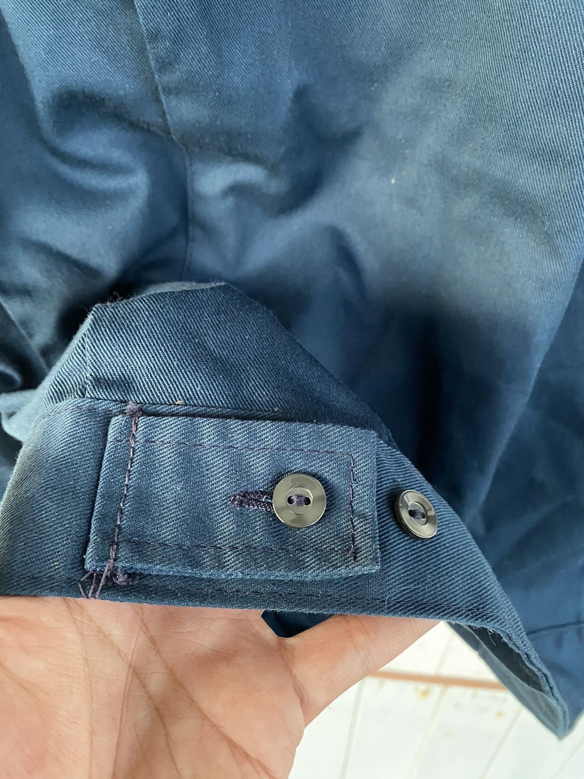 Vintage Lee ERIC workwear jacket Navy and Blue Jacket vintage Size US L / EU 52-54 / 3 - 14 Thumbnail