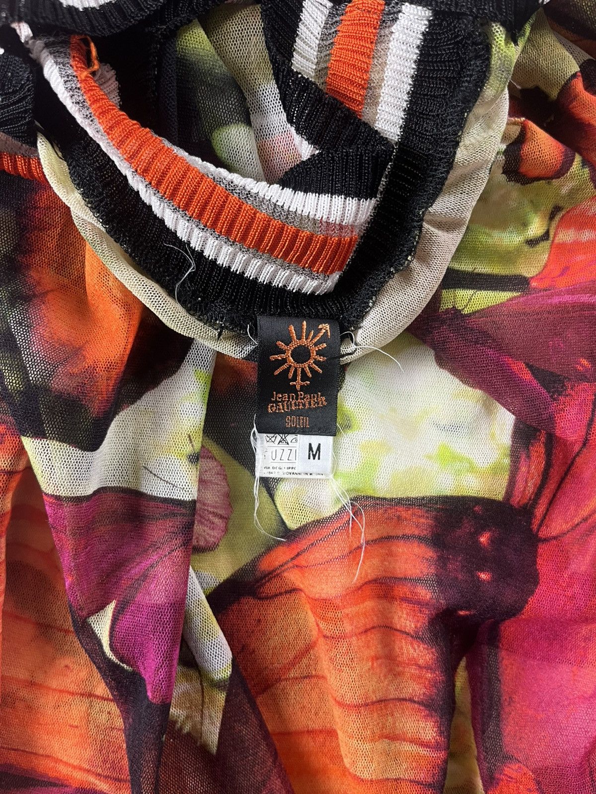 Jean Paul Gaultier Jean Paul Gaultier Floral Mesh Top 1990s Size M / US 6-8 / IT 42-44 - 6 Thumbnail