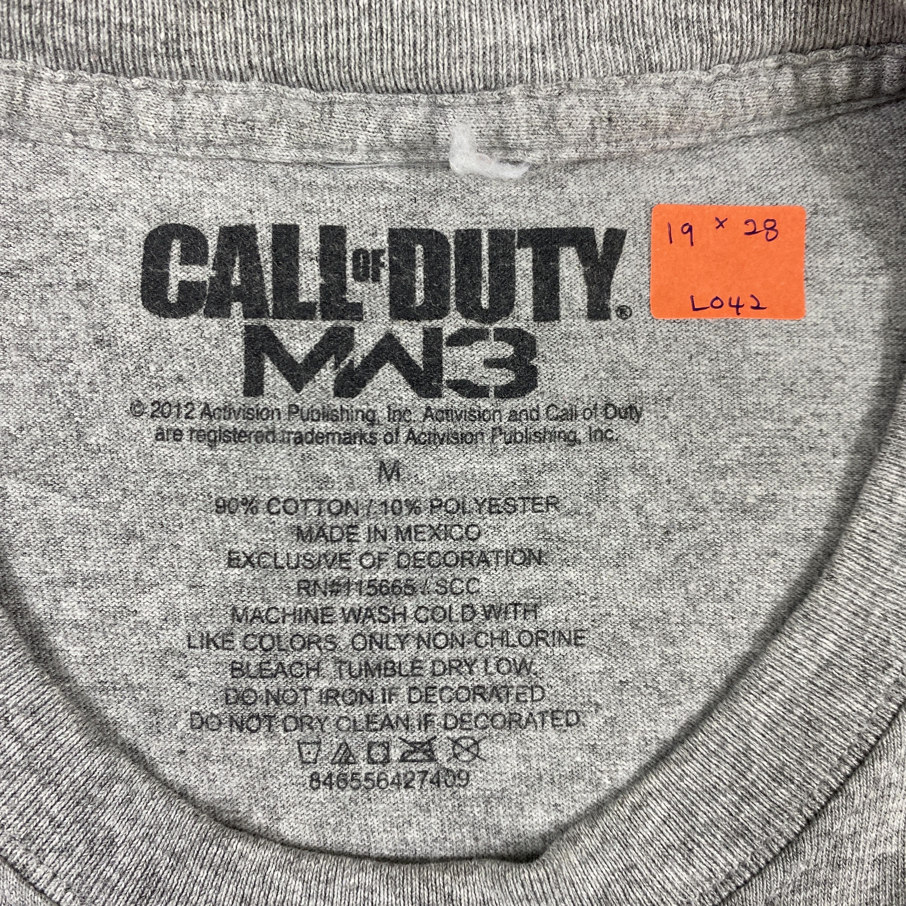 Playstation Vintage Call of Duty MW3 T-Shirt - L042 Size US M / EU 48-50 / 2 - 4 Thumbnail
