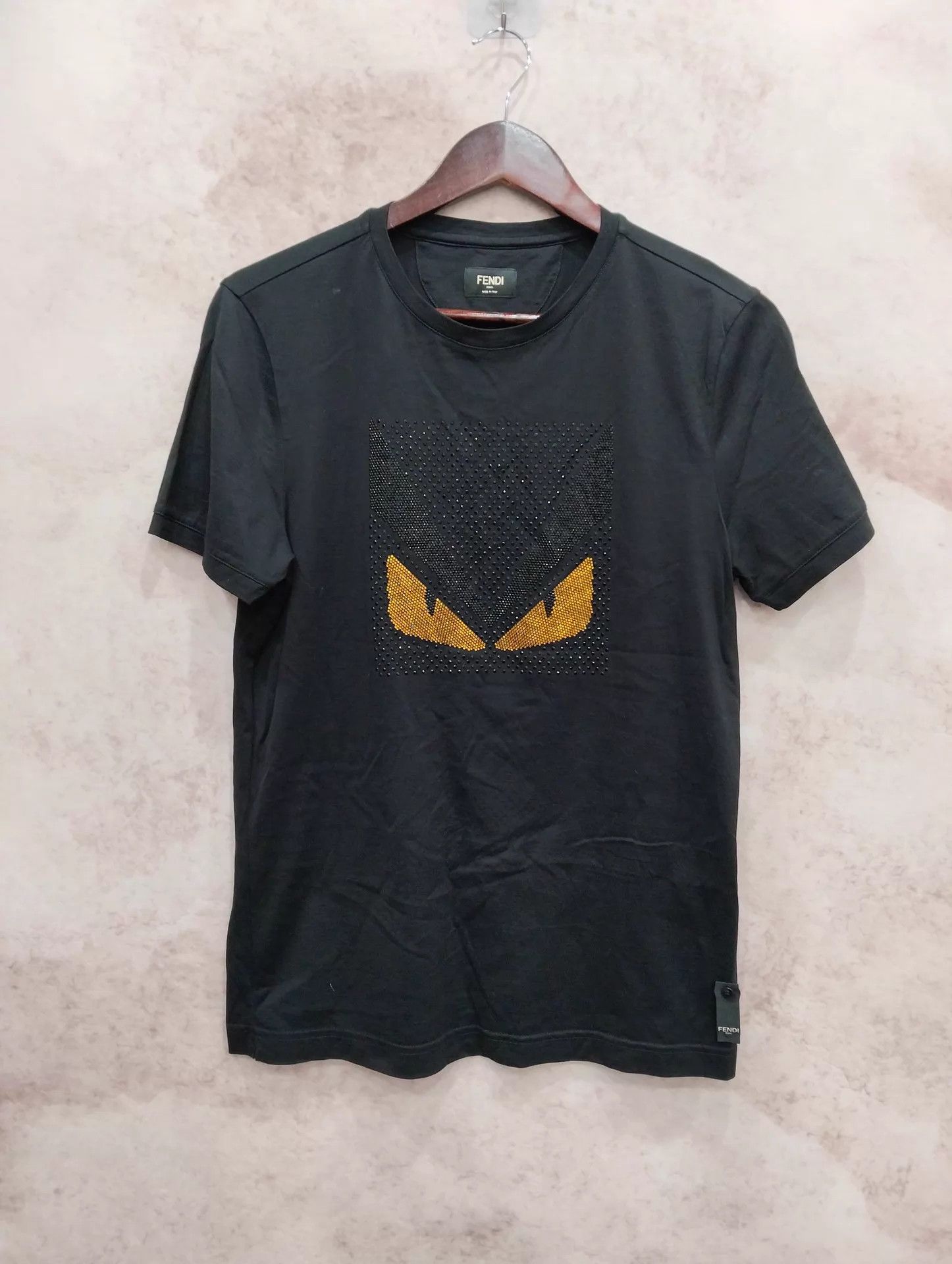 Fendi FENDI Monster Eyes short sleeve T-shirt 46 Size US S / EU 44-46 / 1 - 1 Thumbnail