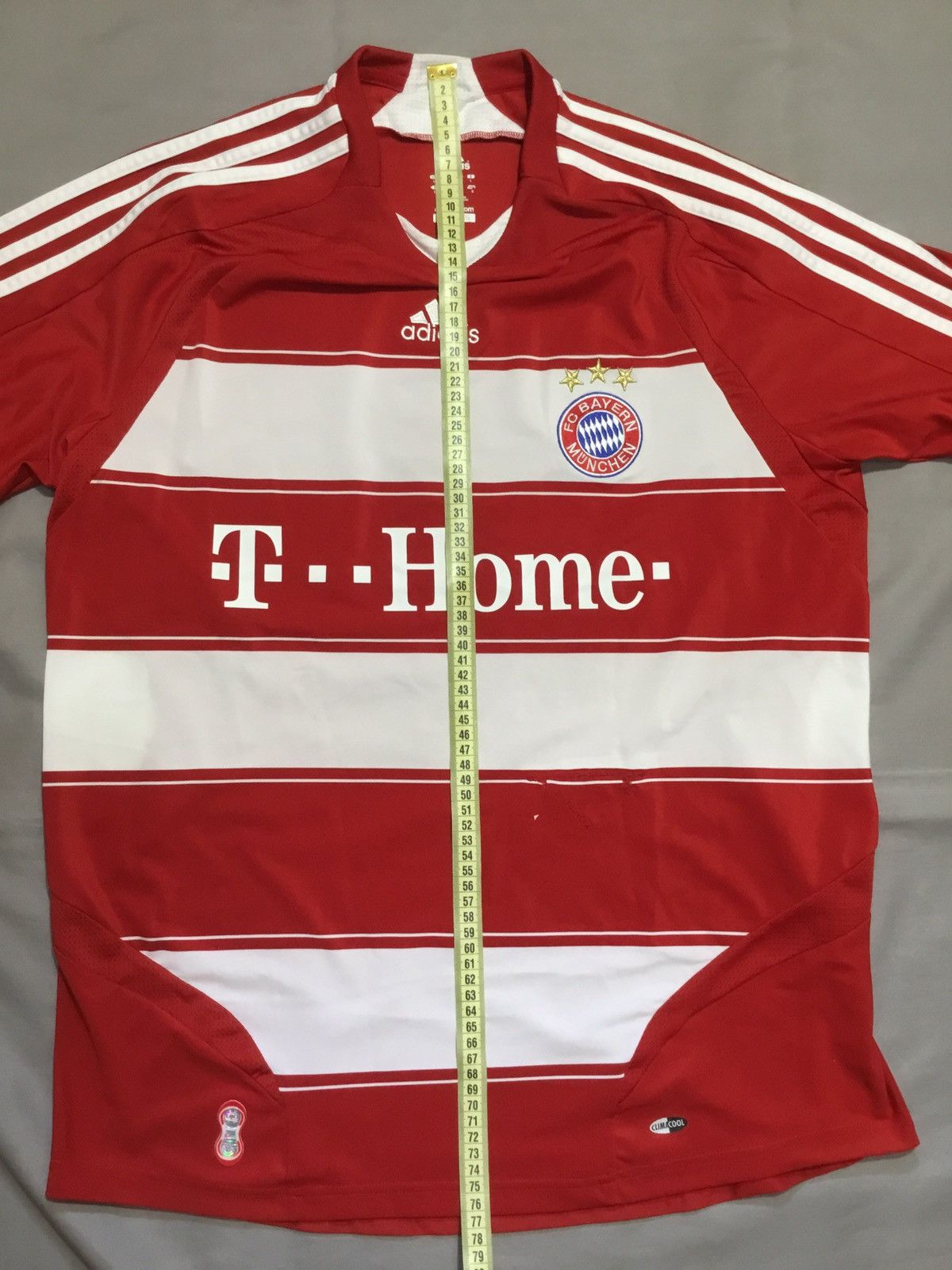 Adidas Bayern Munchen 07/09 Adidas Home Football Soccer Jersey Size US L / EU 52-54 / 3 - 9 Thumbnail