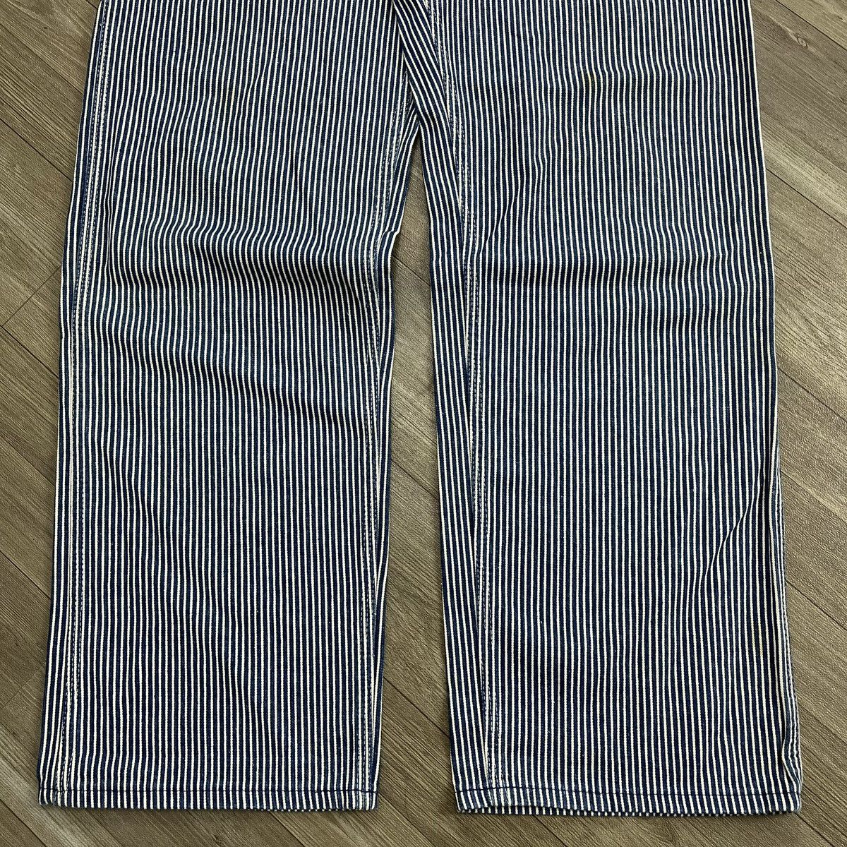 Oshkosh Vintage Oshkosh B’Gosh Union Made Hickory Carpenter Pants Size US 30 / EU 46 - 9 Thumbnail
