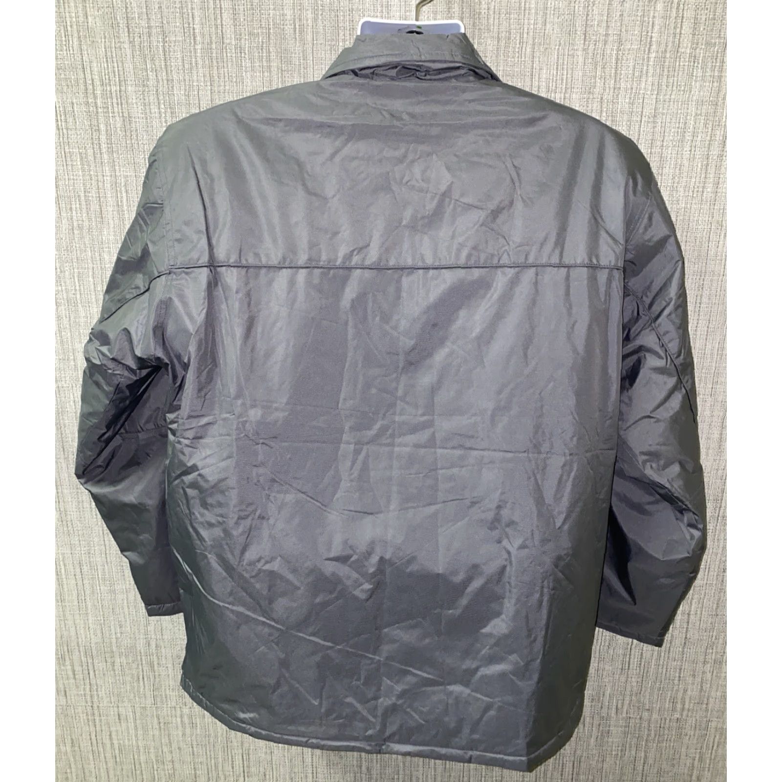 BUGATCHI Bugatchi Uomo Mens Gray Polyester Full Zip Jacket Size M NWT Size US M / EU 48-50 / 2 - 5 Thumbnail