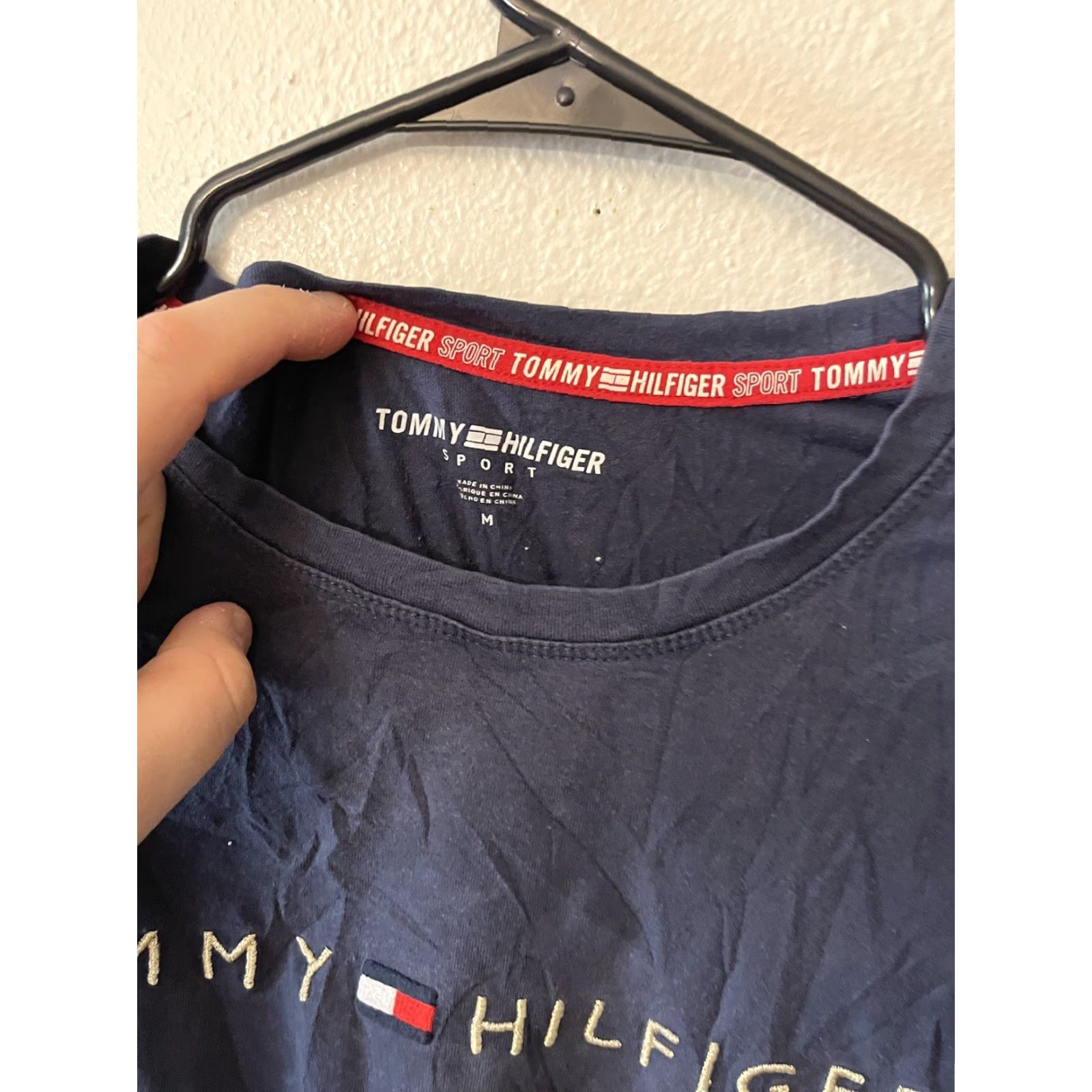 Tommy Hilfiger Tommy Hilfiger Sport T Shirt Womens M Long Sleeve Red White Blue Size M Color Blue Sports Theme Womens Size M / US 6-8 / IT 42-44 - 3 Thumbnail