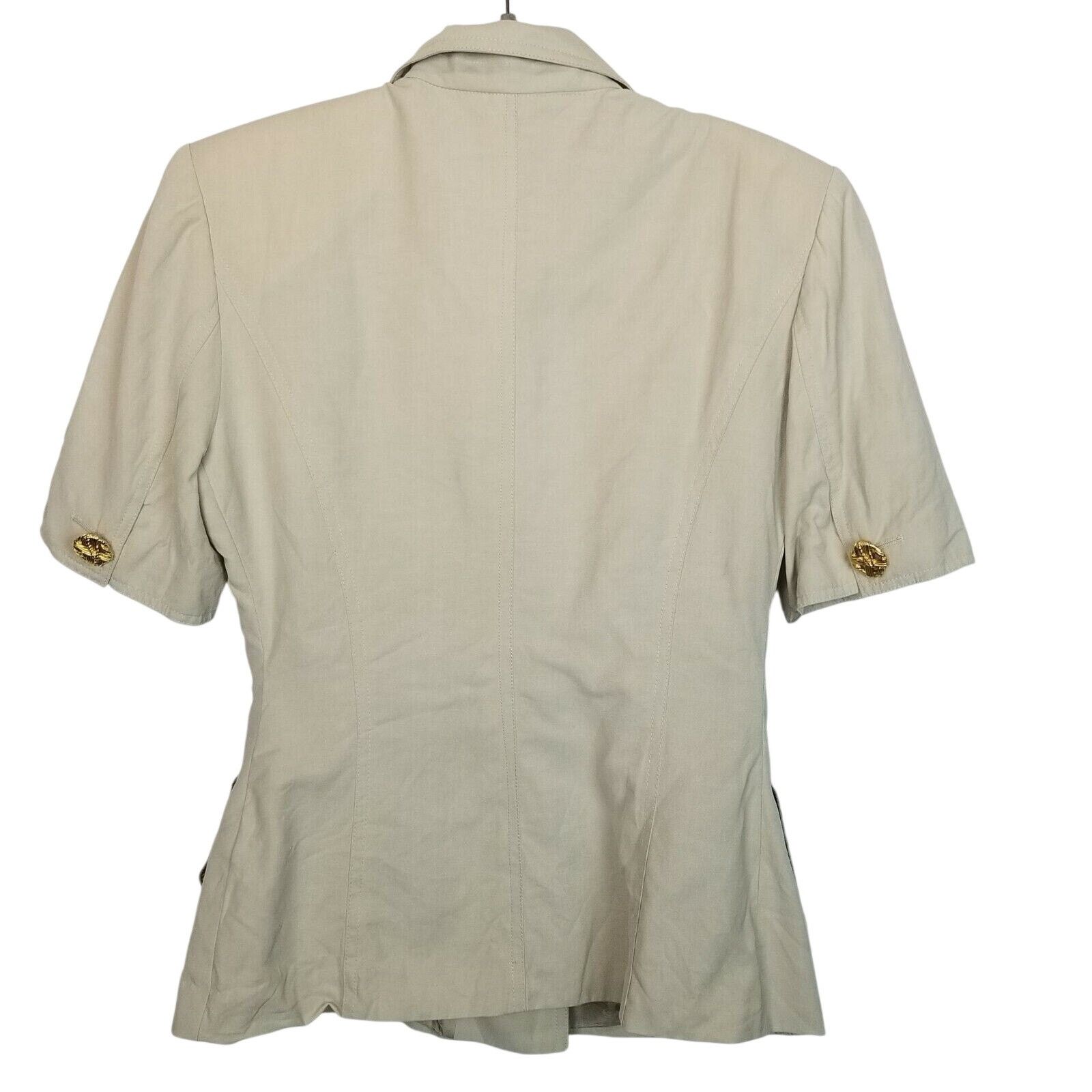 Louis Feraud Vintage Louis Feraud Womens 2 Pc Set Blazer Skirt Sz 6 Corp Size M / US 6-8 / IT 42-44 - 9 Thumbnail