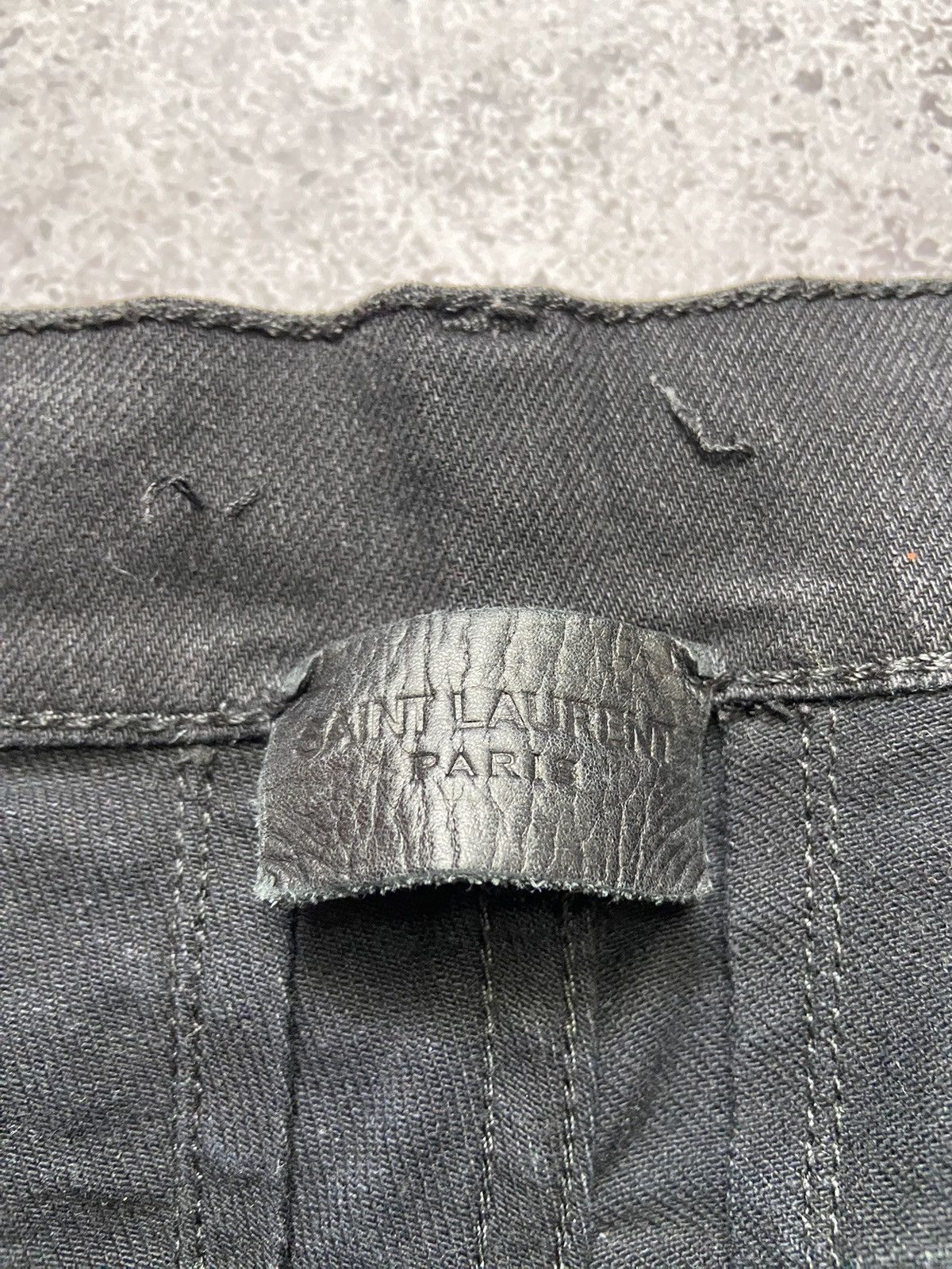 Yves Saint Laurent Yves Saint Laurent Black Jeans Size US 34 / EU 50 - 7 Thumbnail
