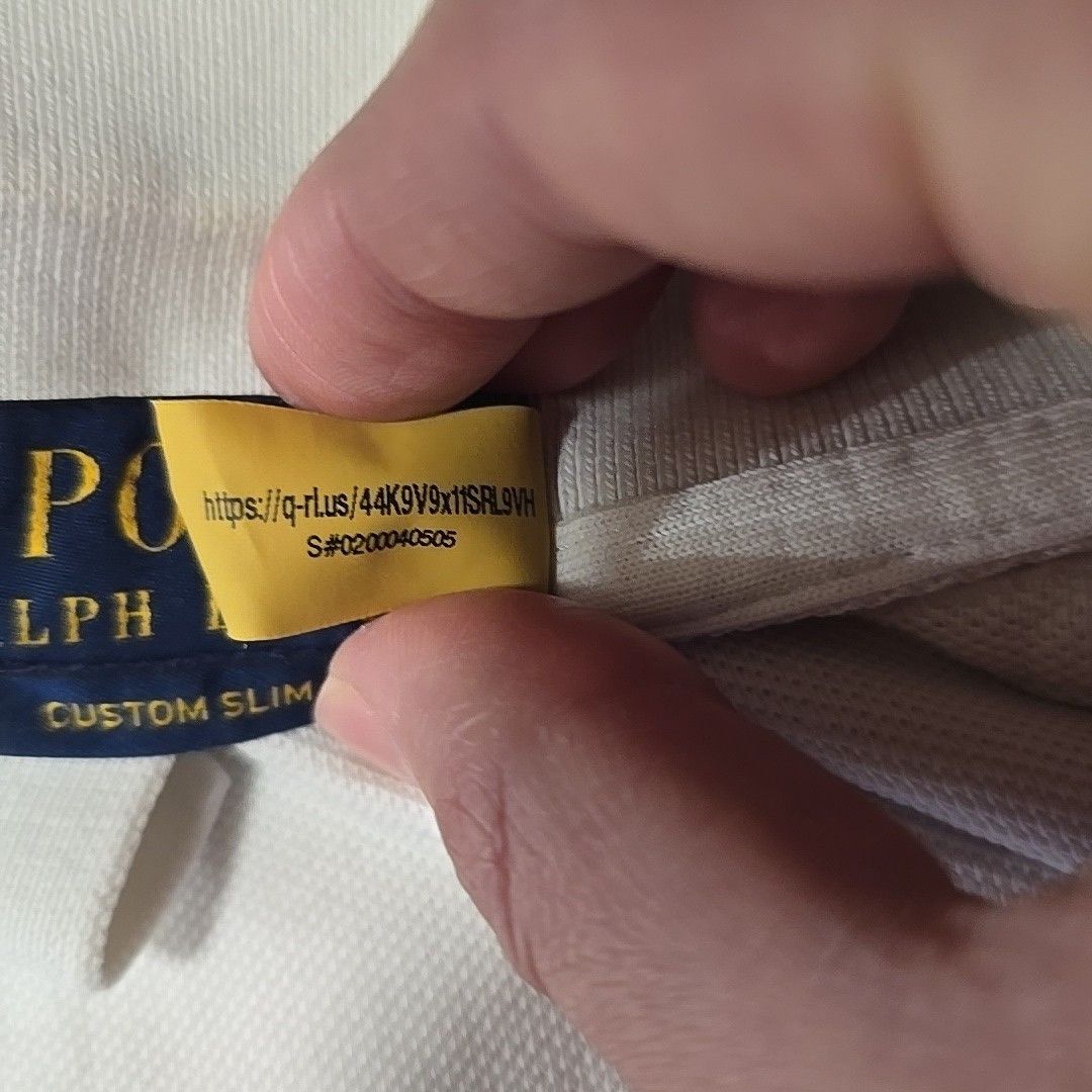 Polo Ralph Lauren Ralph lauren wihite polo shirt Size US S / EU 44-46 / 1 - 12 Thumbnail