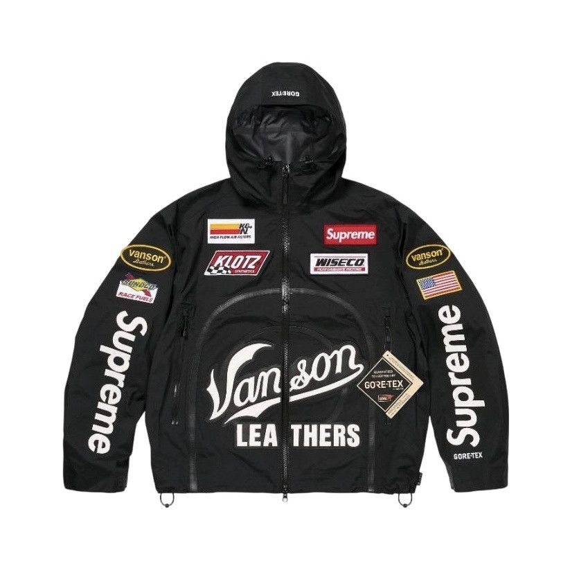 Supreme × Vanson Leathers Supreme Vanson Leather Jacket Ghost