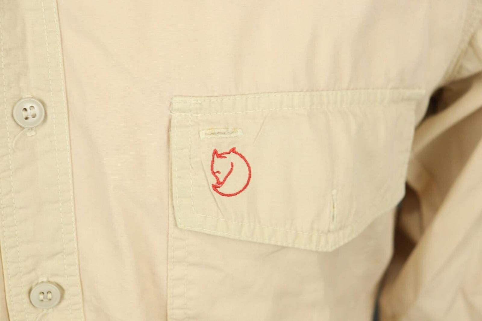 Fjallraven Fjall Raven Beige Button Down Overshirt Pockets Shirt Size US M / EU 48-50 / 2 - 3 Thumbnail