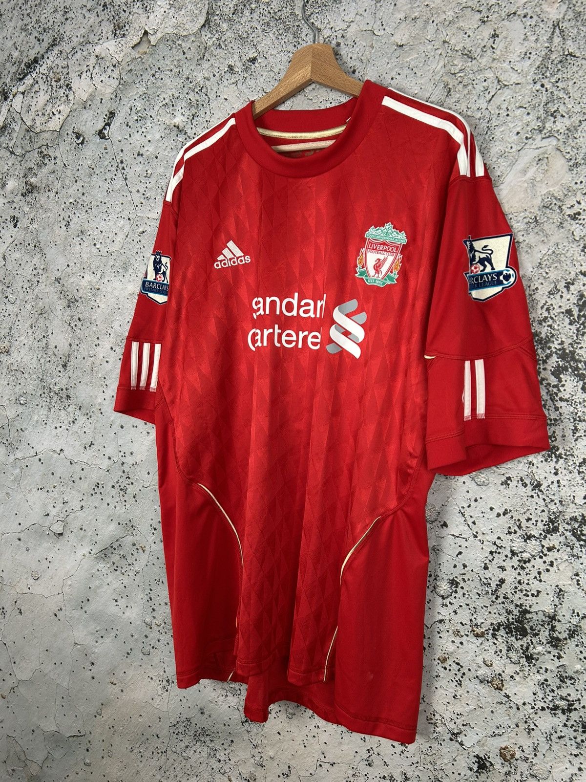 Adidas Luis Suarez Liverpool FC 2010 Soccer Jersey Adidas Football Size US XXL / EU 58 / 5 - 4 Thumbnail