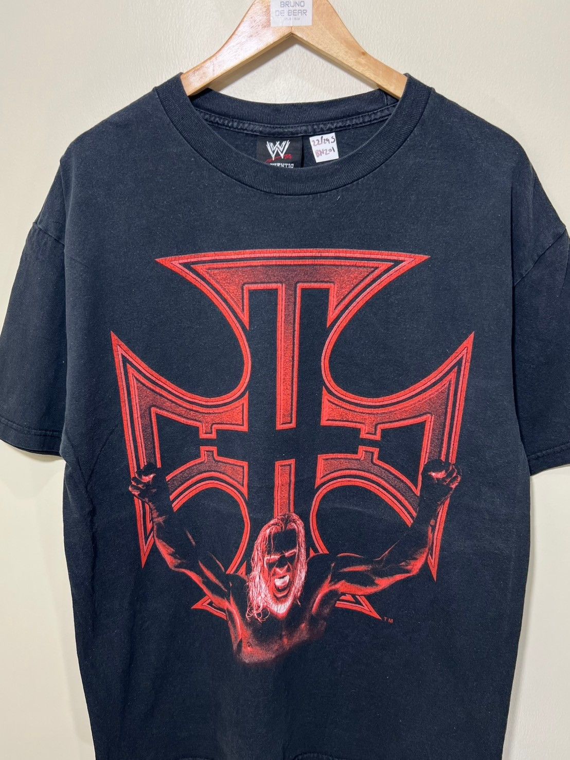 Vintage × WCW/nWo × WWE Vintage 2002's Triple H WWE Screw The Rules shirt bnz01 Size US L / EU 52-54 / 3 - 3 Thumbnail
