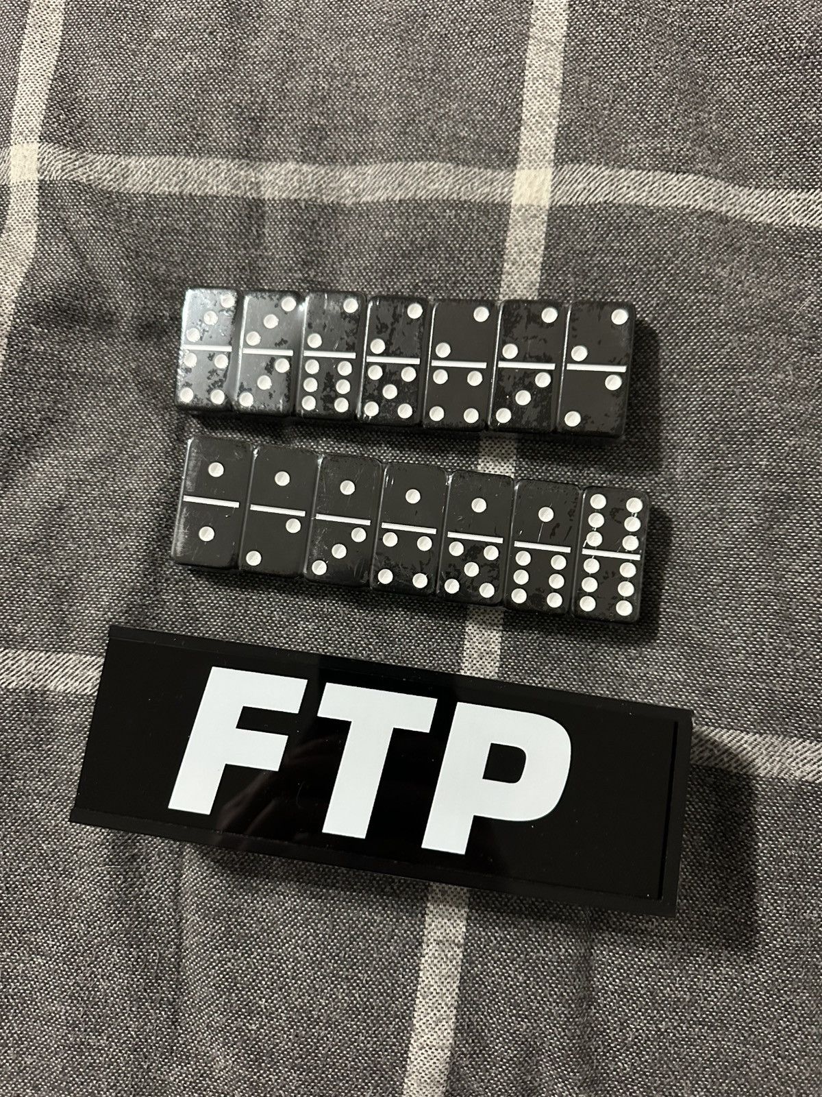 Fuck The Population FTP Domino Set Size ONE SIZE - 3 Thumbnail