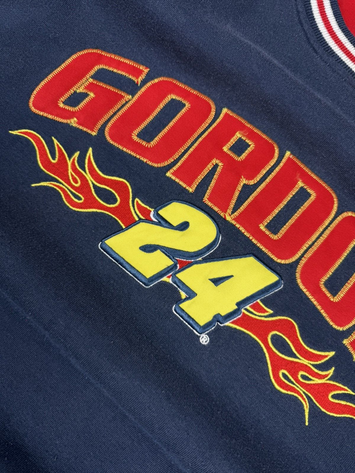 Chase Authentics × NASCAR × Vintage Vintage 90s Chase Authentics NASCAR Gordon 24 sweatshirt Size US XXL / EU 58 / 5 - 6 Thumbnail