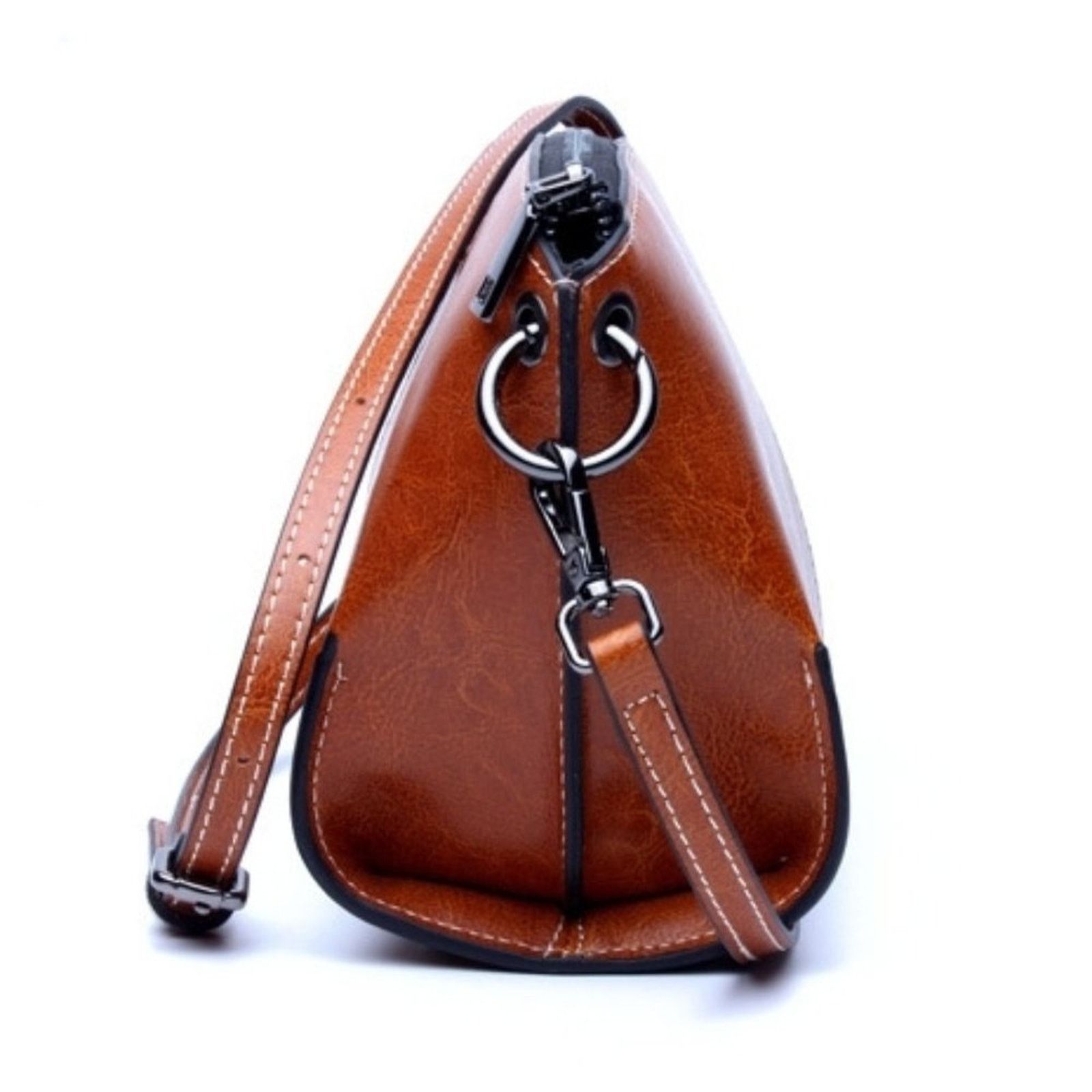 Designer MDBM Chatou Structured Minimalist Leather Crossbody Bag Size ONE SIZE - 3 Thumbnail