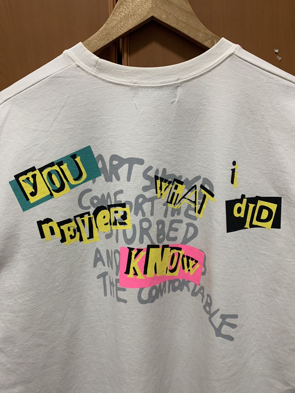 Japanese Brand Burning Alien Boys Don't Cry T-Shirt Size US XXL / EU 58 / 5 - 9 Thumbnail