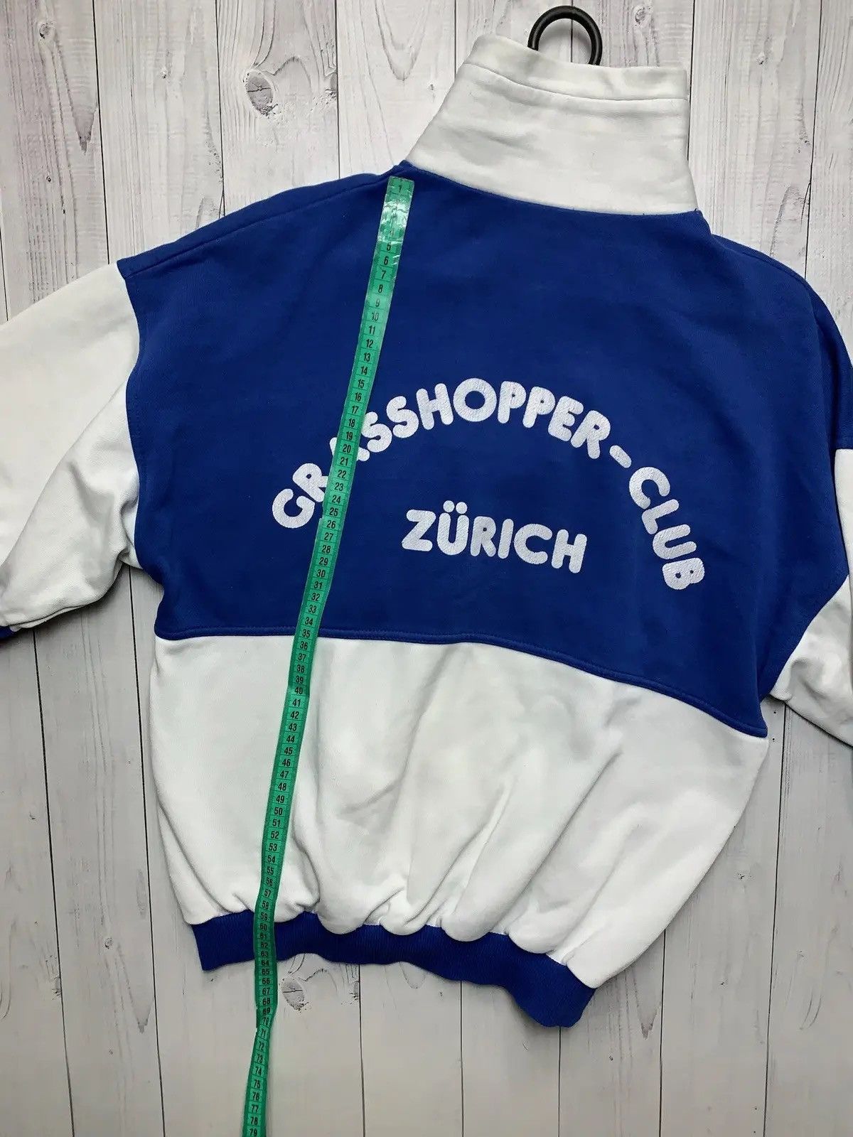 Vintage Vintage Grasshopper soccer tracksuit sweatsirt away rare Size US M / EU 48-50 / 2 - 13 Thumbnail