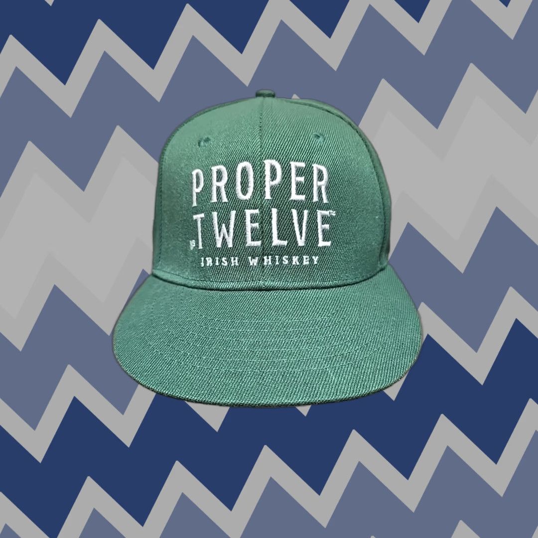 Propper Proper Twelve Irish Whiskey Cap Connor MacGregor Snapback Trucker Baseball Cap Men One Size Green Size ONE SIZE - 1 Thumbnail