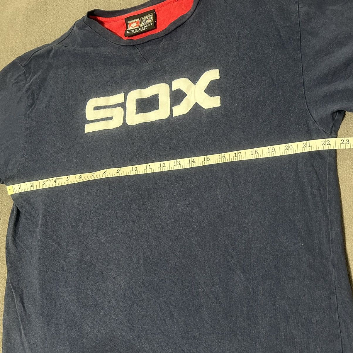 MLB × Nike × Vintage Vintage Nike White Sox Cooperstown Collection T-Shirt Sz L Size US L / EU 52-54 / 3 - 7 Thumbnail