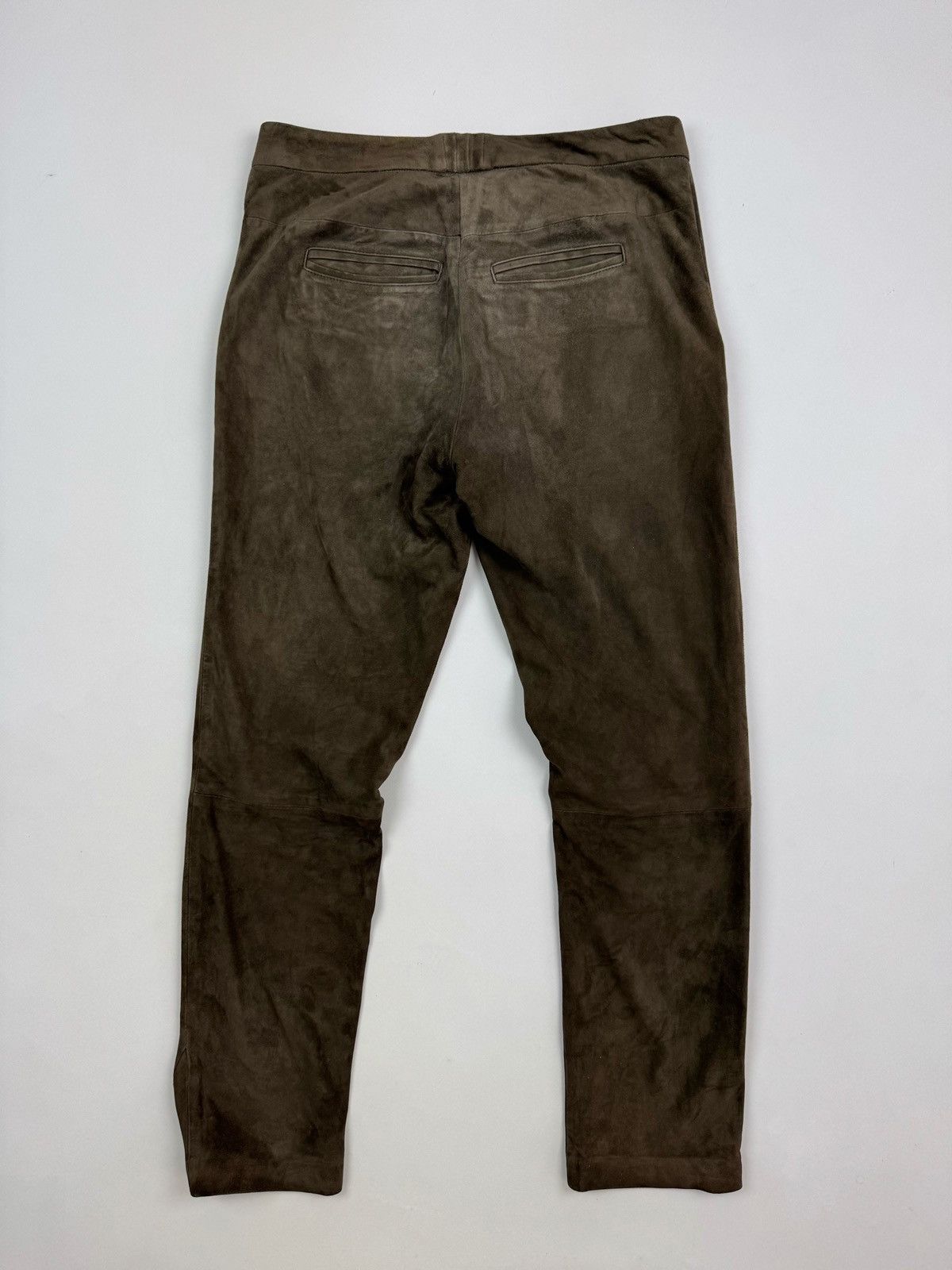 Eleventy Eleventy Suede Brown Women’s Pants Size 28" / US 6 / IT 42 - 11 Thumbnail