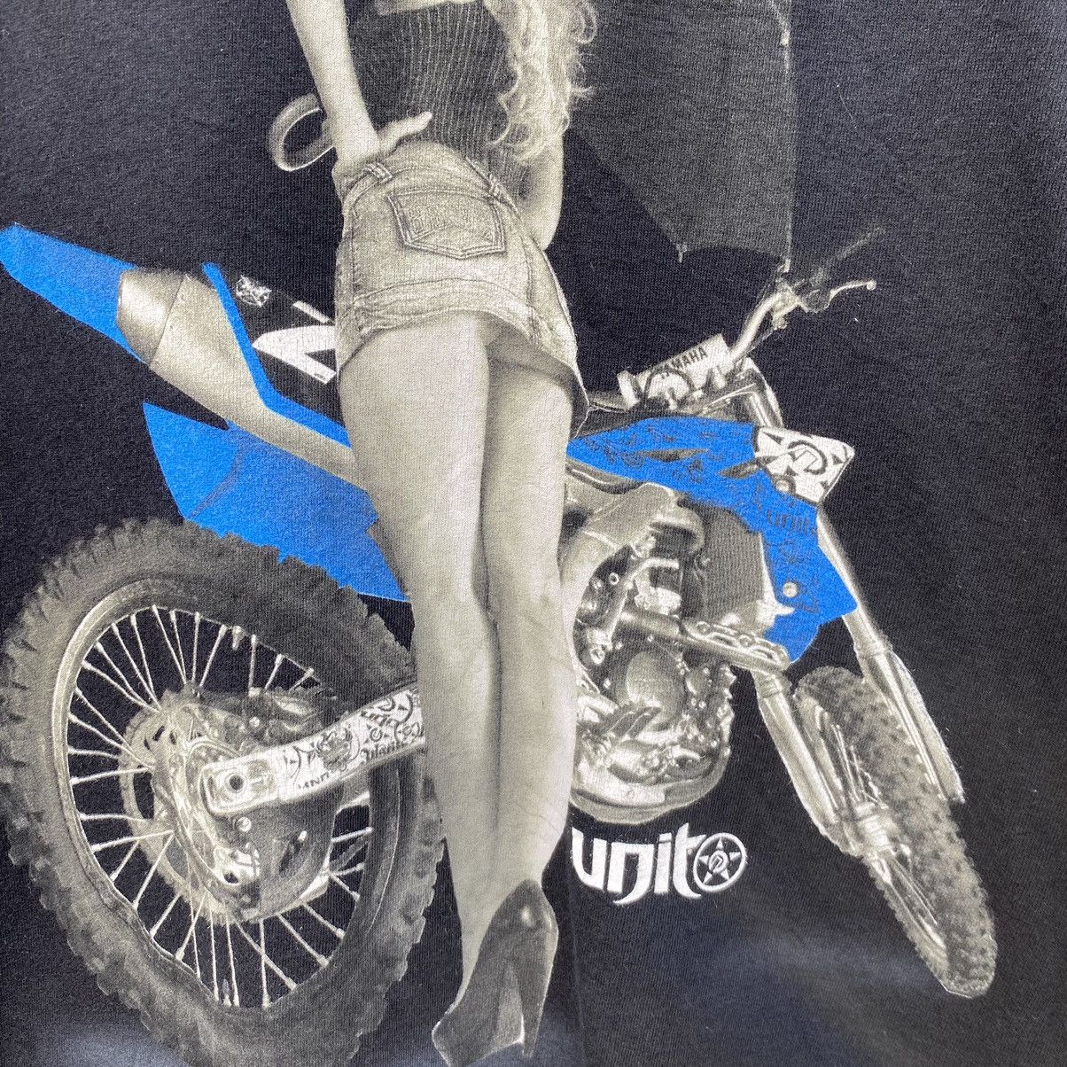 G-Unit Faded Unit Sexy Model Yamaha Motorcross ERD GRUNGE TEE Size US L / EU 52-54 / 3 - 4 Thumbnail