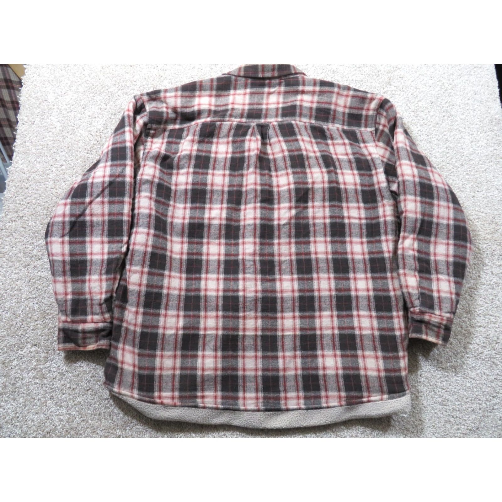 Levi's VINTAGE Levis Two Horse Brand Fleece Lined Flannel Shirt Jacket Mens XXL Plaid Size US XXL / EU 58 / 5 - 8 Thumbnail