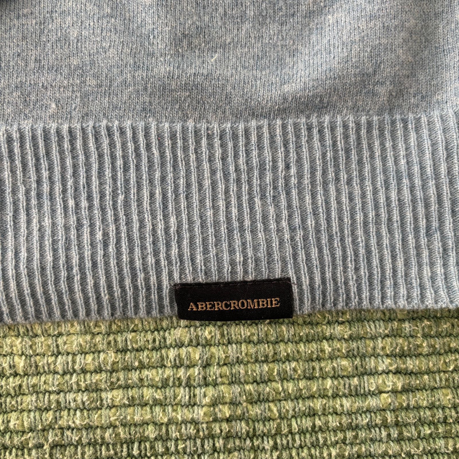 Abercrombie & Fitch Vintage Y2K Abercrombie & Fitch Blue Lambswool Sweater Sz XL Size US XL / EU 56 / 4 - 5 Thumbnail