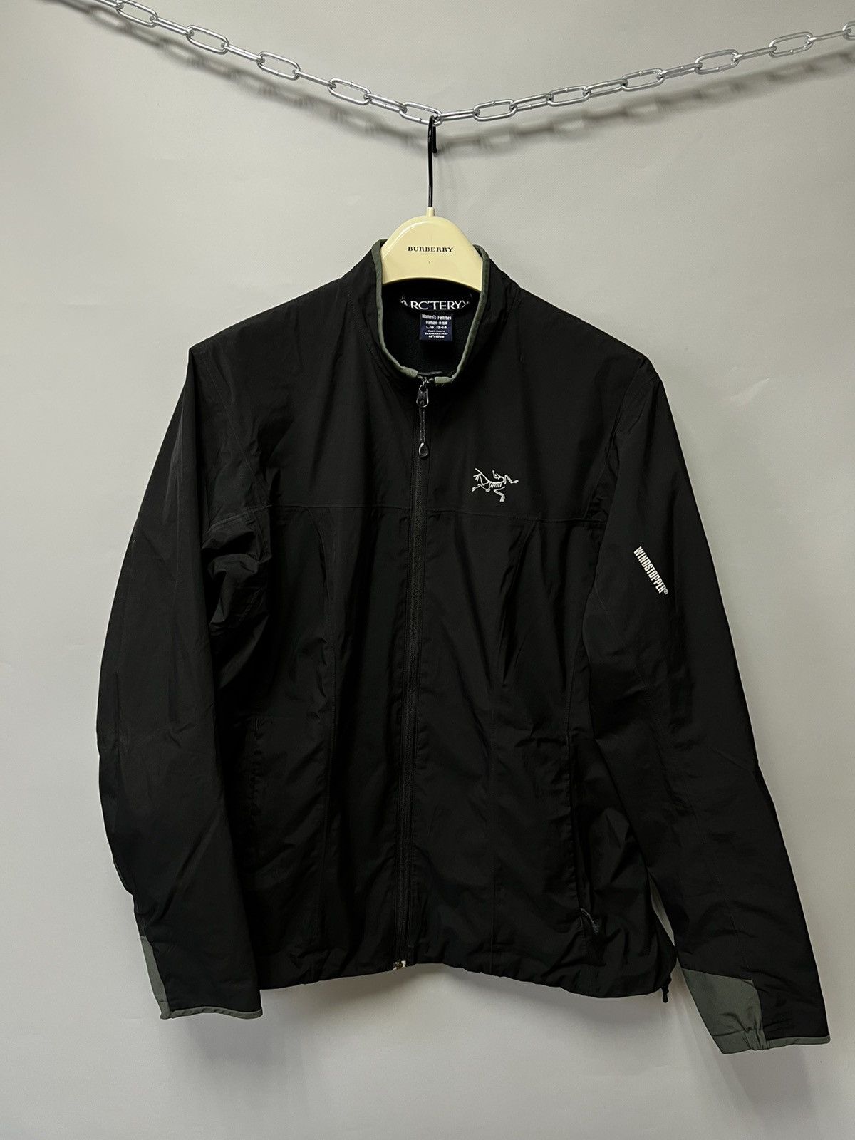 Arc'teryx Arcteryx Windstopper Zip Jacket Black Y2k Size L / US 10 / IT 46 - 1 Thumbnail