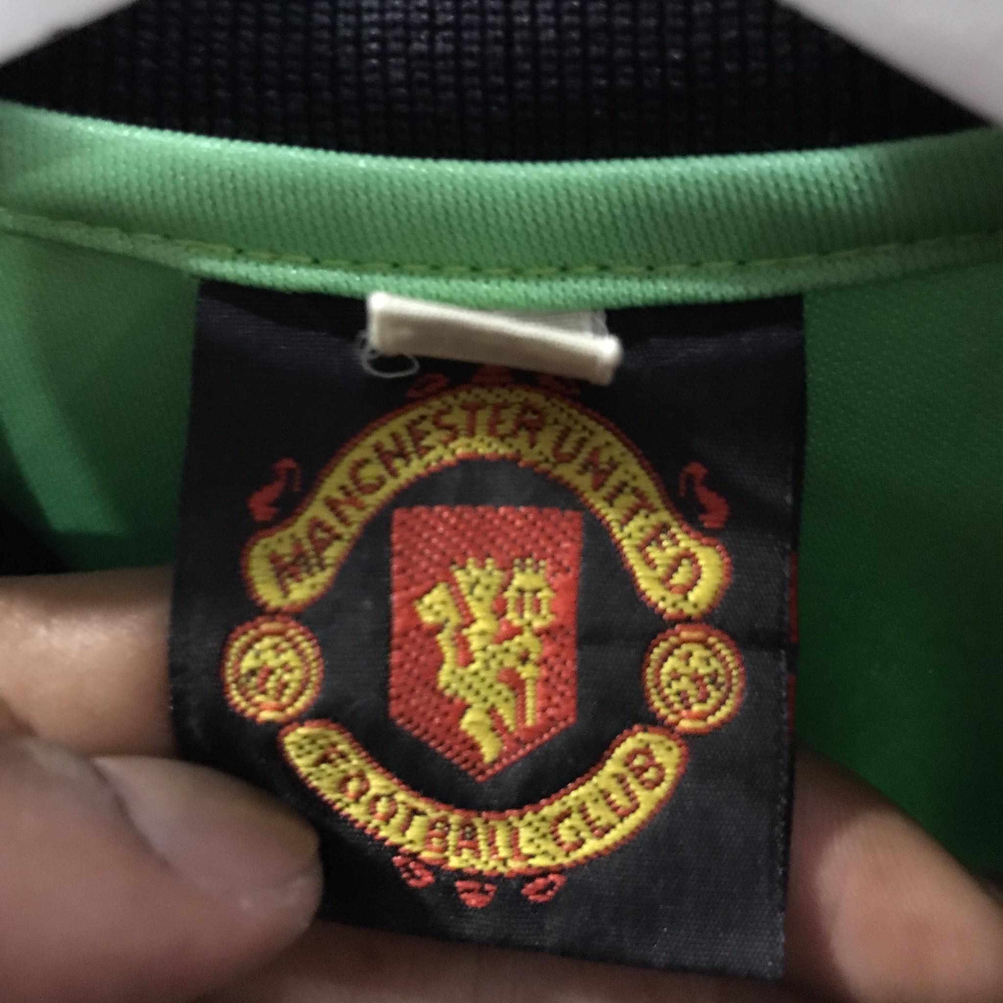 Vintage Manchester United Schmeichel Goalkeeper Shirt Bootleg 90s Size US XL / EU 56 / 4 - 7 Thumbnail