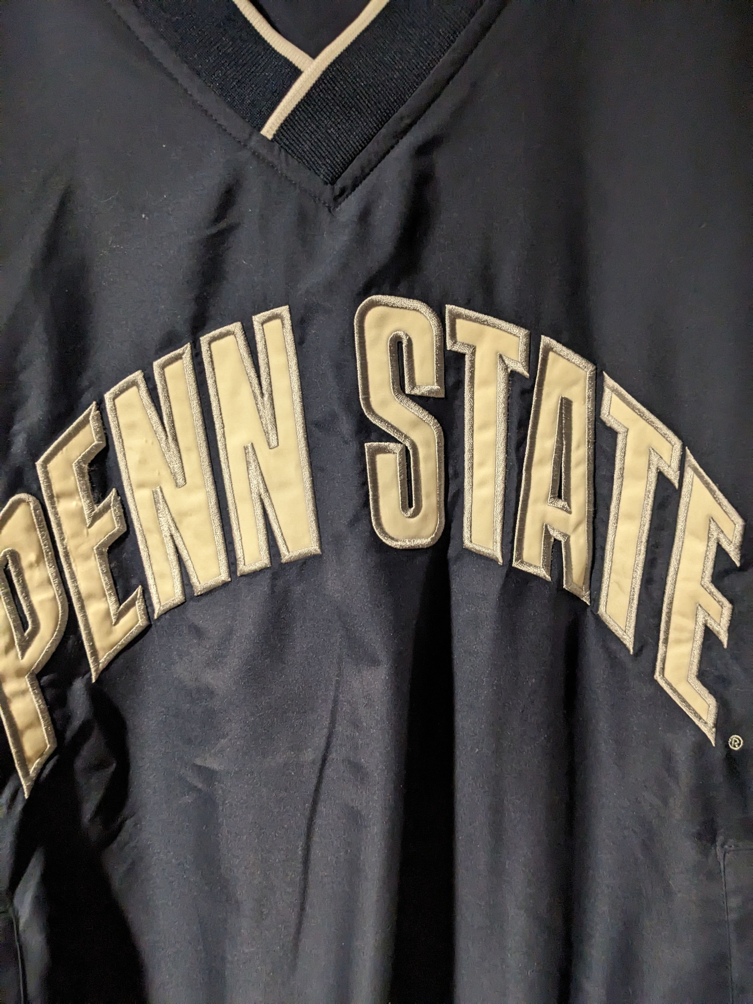 Vintage Vintage 90s Penn State Nittany Lion Arch Logo Windbreaker Size US XL / EU 56 / 4 - 2 Thumbnail