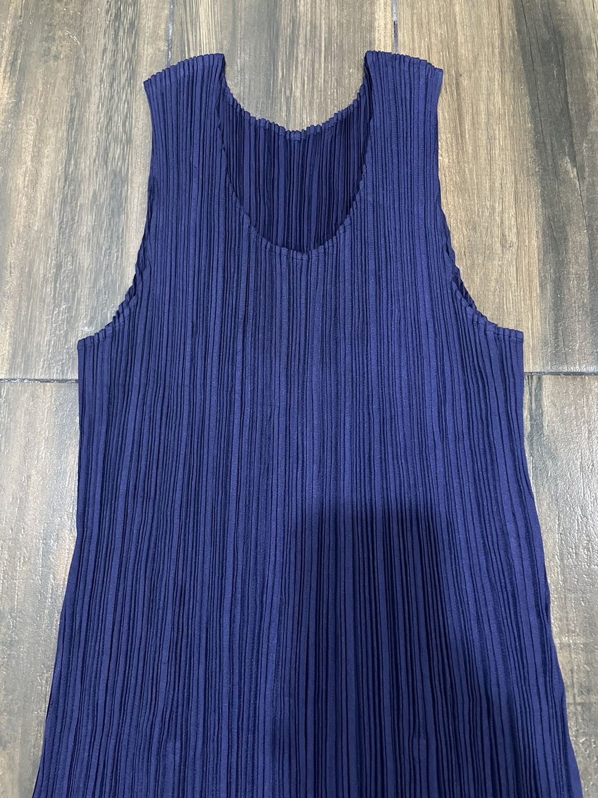 Pleats Please Issey Miyake 🔥🔥Pleats Please Tank Top Midi Dresses Size ONE SIZE - 3 Thumbnail