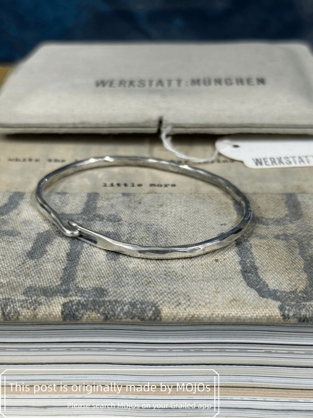 Werkstatt Munchen Sz S Werkstatt Munchen M2640 Silver 925 Bracelet mojos2 Size ONE SIZE - 5 Thumbnail