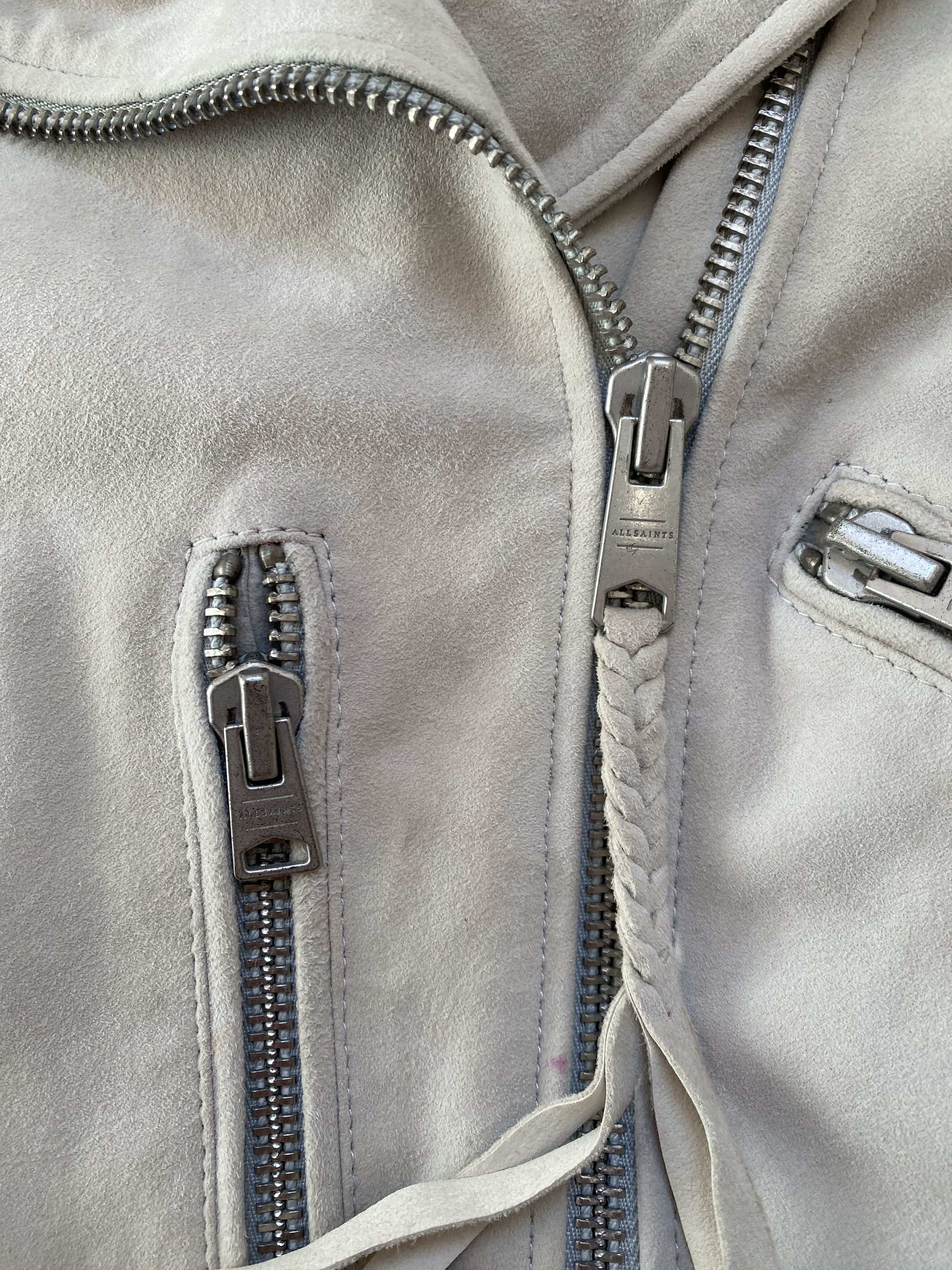 Allsaints Allsaints Plait Balfern Biker Leather Jacket Size S Size S / US 4 / IT 40 - 5 Thumbnail